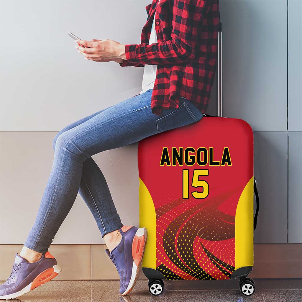 Angola Basketball Custom Luggage Cover Go Champions LT15