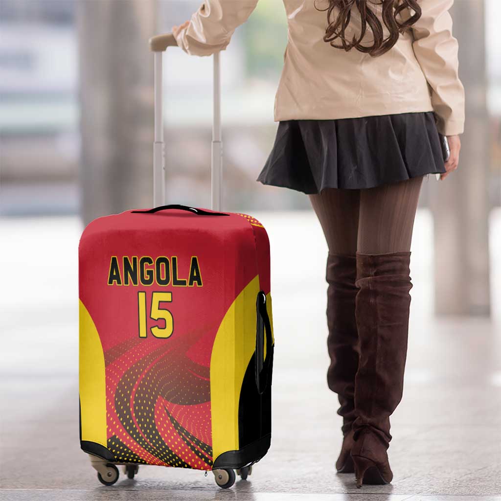 Angola Basketball Custom Luggage Cover Go Champions LT15