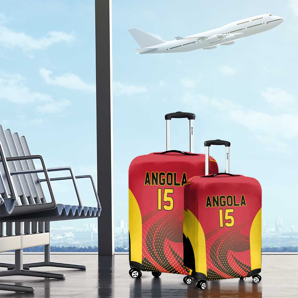 Angola Basketball Custom Luggage Cover Go Champions LT15