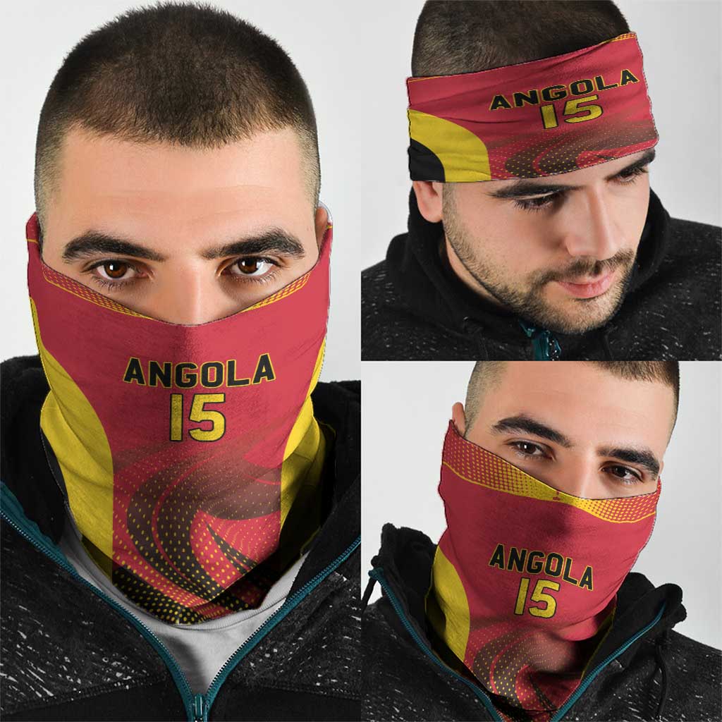 Angola Basketball Custom Neck Gaiter Go Champions LT15