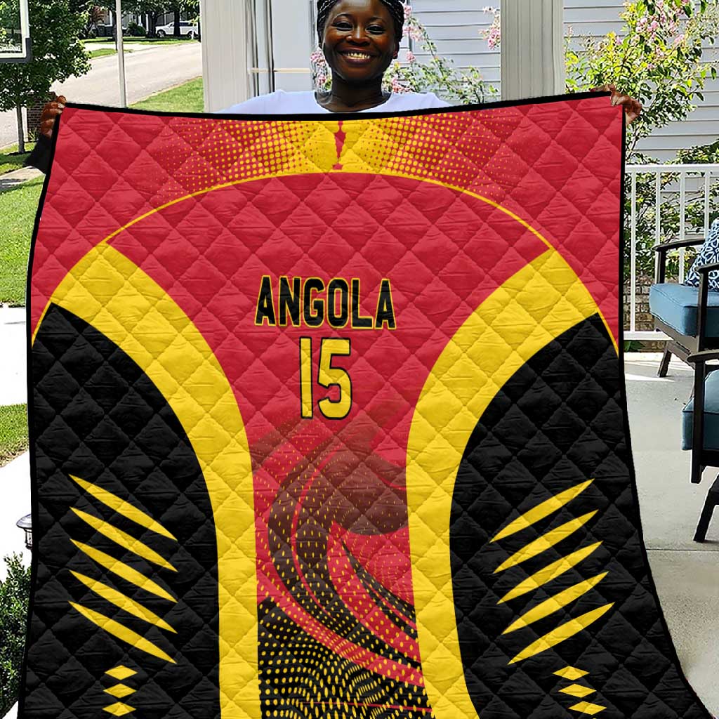 Afro Basketball Custom Angola Quilt Go Champions LT15