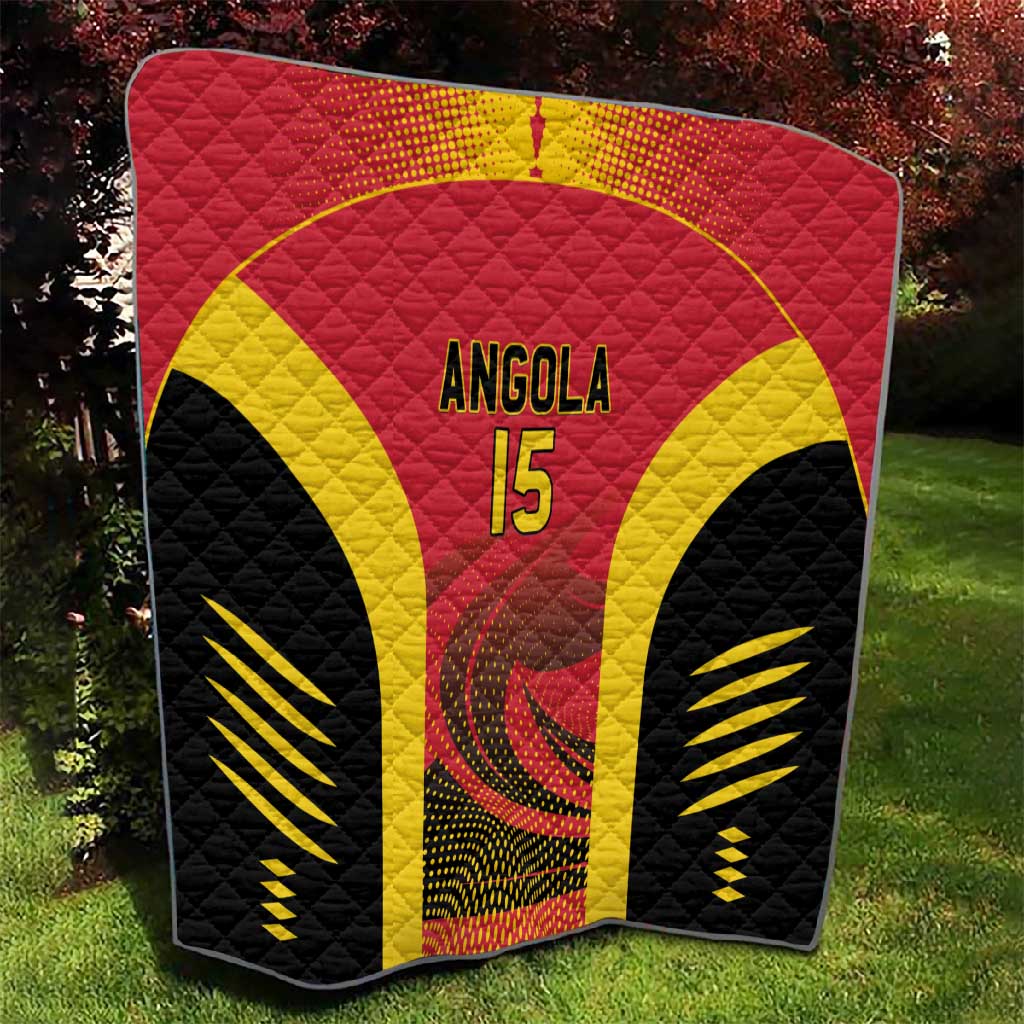 Afro Basketball Custom Angola Quilt Go Champions LT15