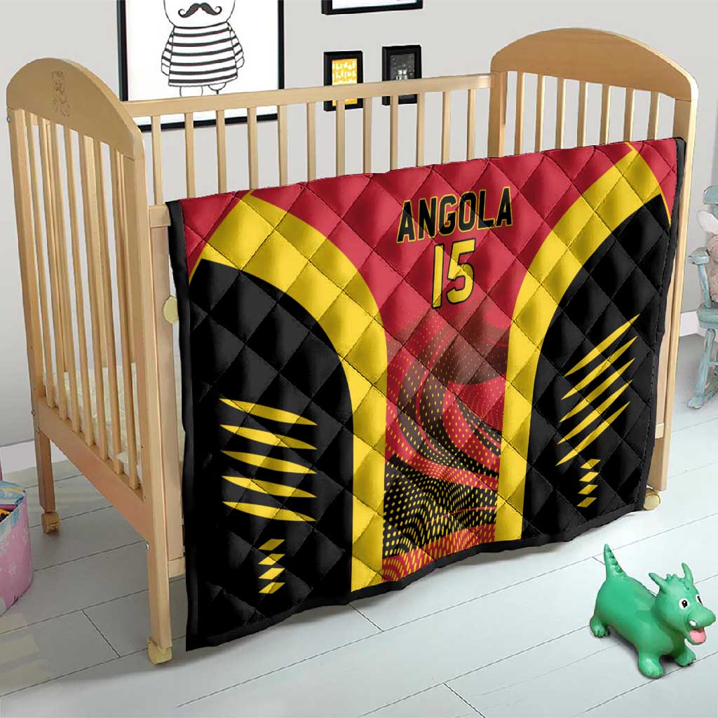Afro Basketball Custom Angola Quilt Go Champions LT15