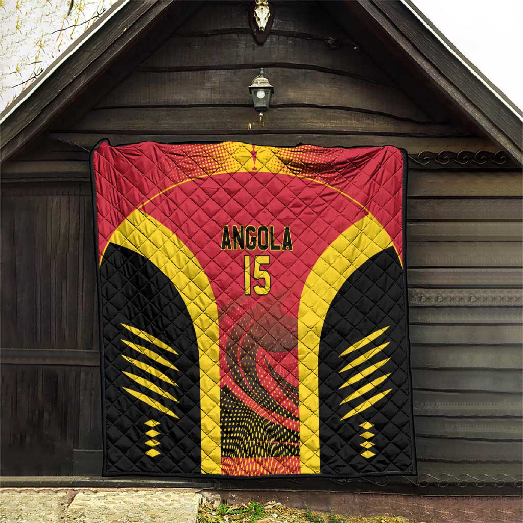 Afro Basketball Custom Angola Quilt Go Champions LT15