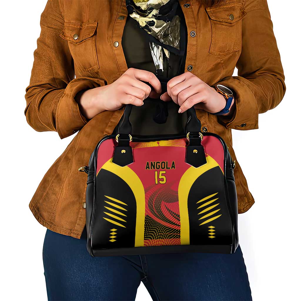 Angola Basketball Custom Shoulder Handbag Go Champions LT15