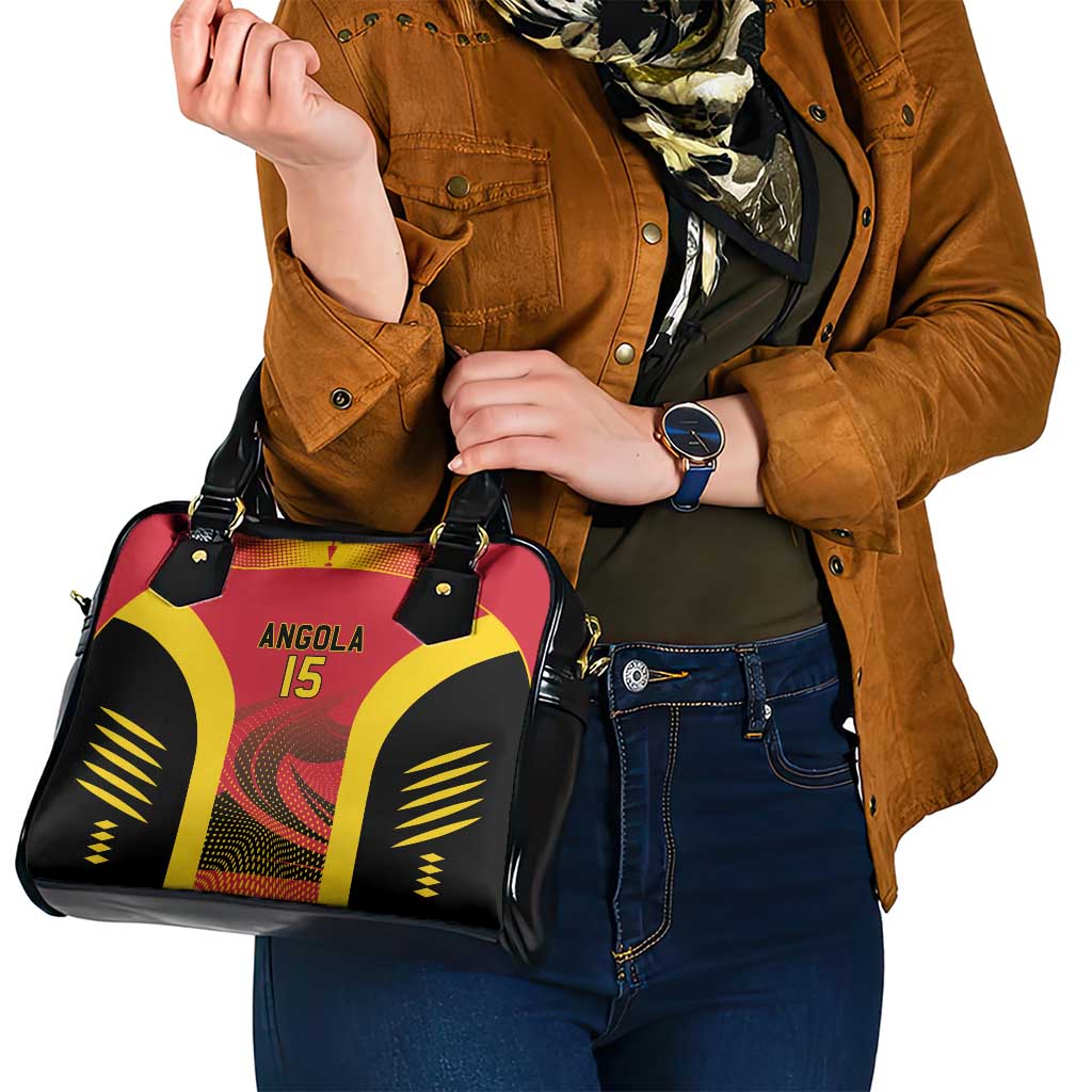 Angola Basketball Custom Shoulder Handbag Go Champions LT15