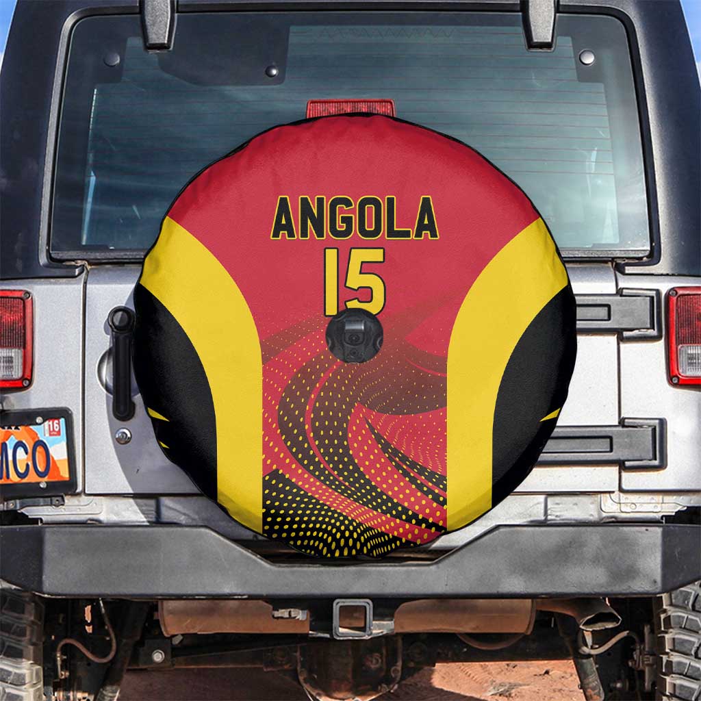 Angola Basketball Custom Spare Tire Cover Go Champions LT15