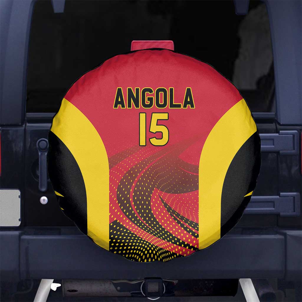 Angola Basketball Custom Spare Tire Cover Go Champions LT15