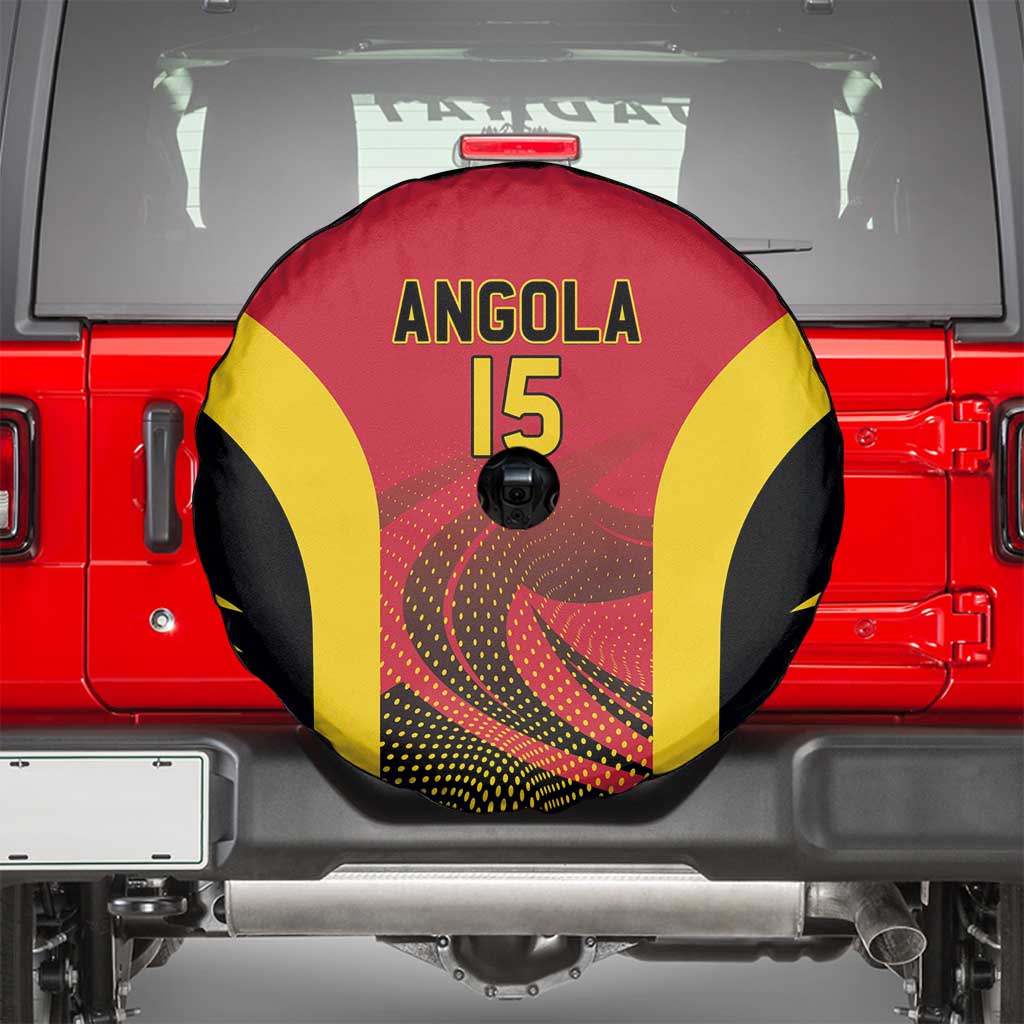 Angola Basketball Custom Spare Tire Cover Go Champions LT15