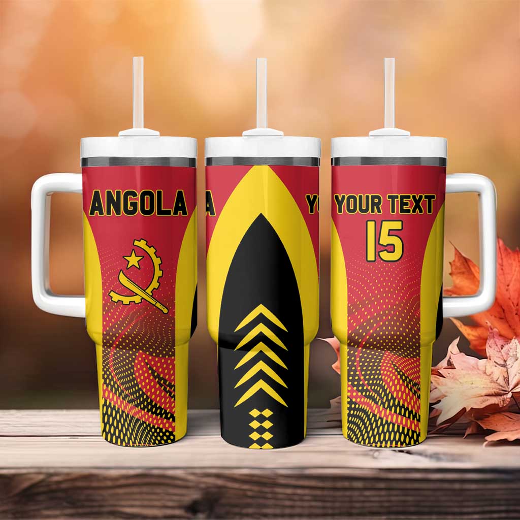 Afro Basketball Custom Angola Tumbler With Handle Go Champions LT15
