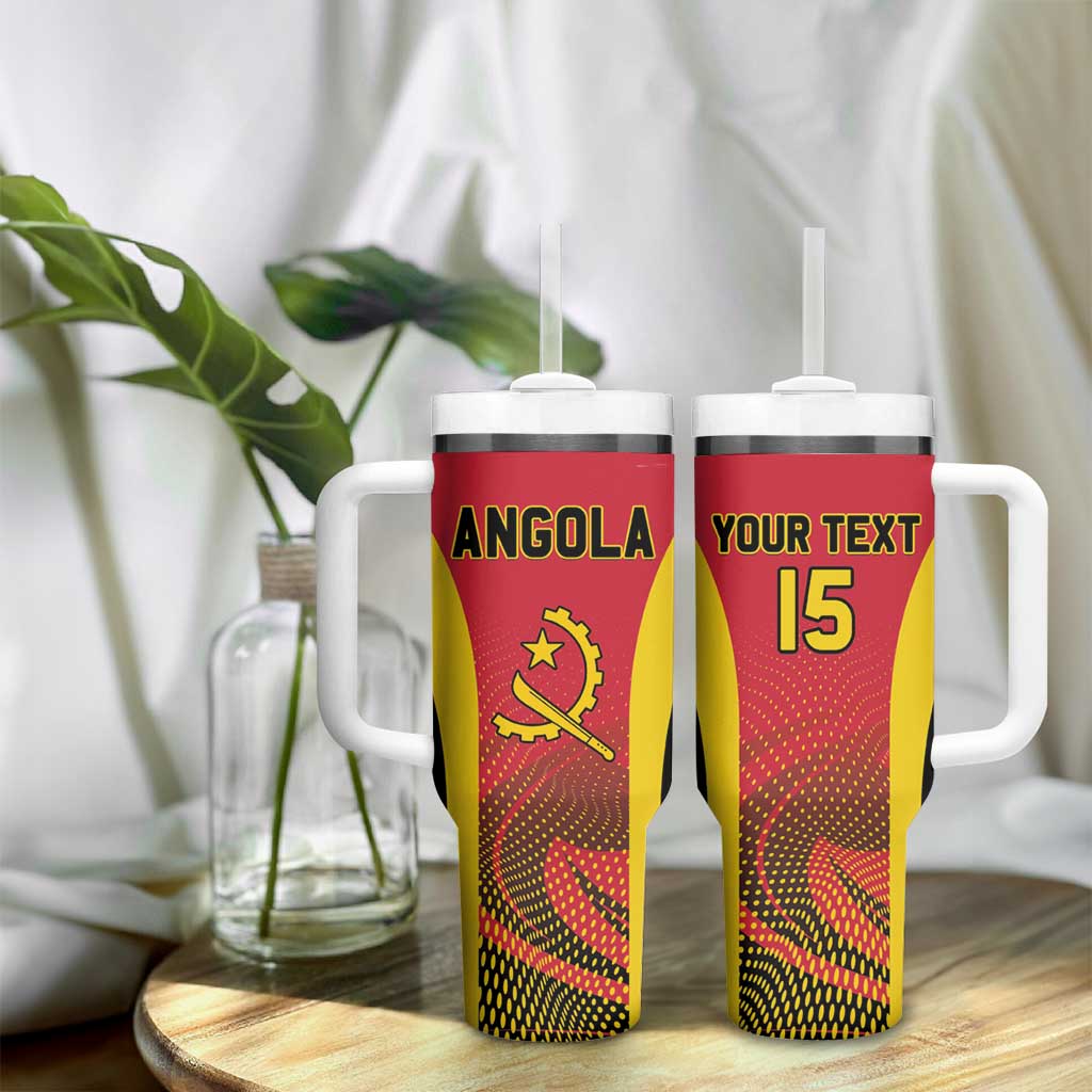 Afro Basketball Custom Angola Tumbler With Handle Go Champions LT15
