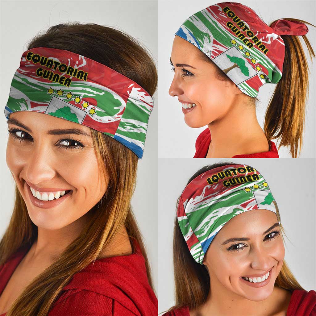 Equatorial Guinea Independence Day Neck Gaiter Coat Of Arms With Map LT15