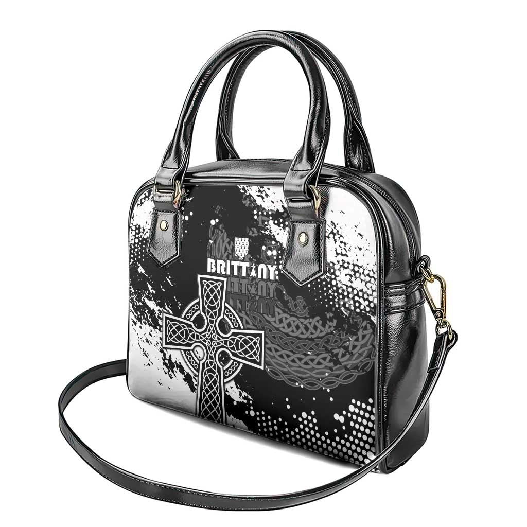 Brittany Celtic Cross Shoulder Handbag With Celtic Knotwork LT15