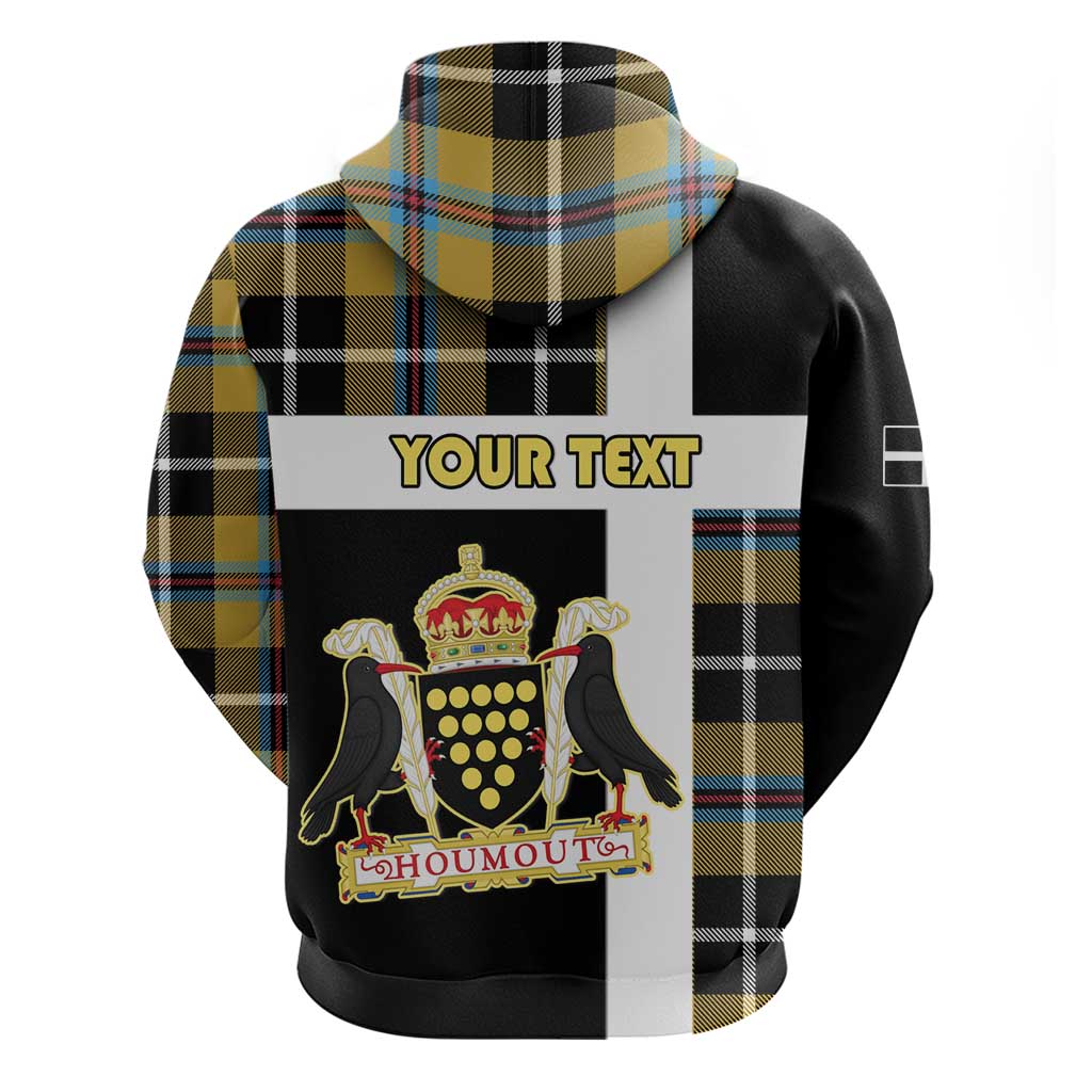 Personalized Cornwall Hoodie Coat Of Arms - Cornish Tartan LT15