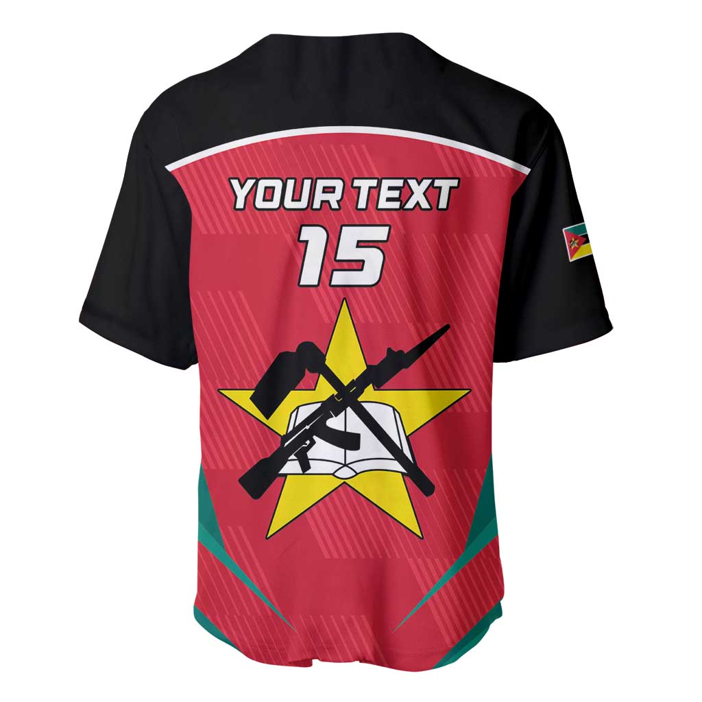Afro Mozambique Football Custom Baseball Jersey Go Os Mambas LT15