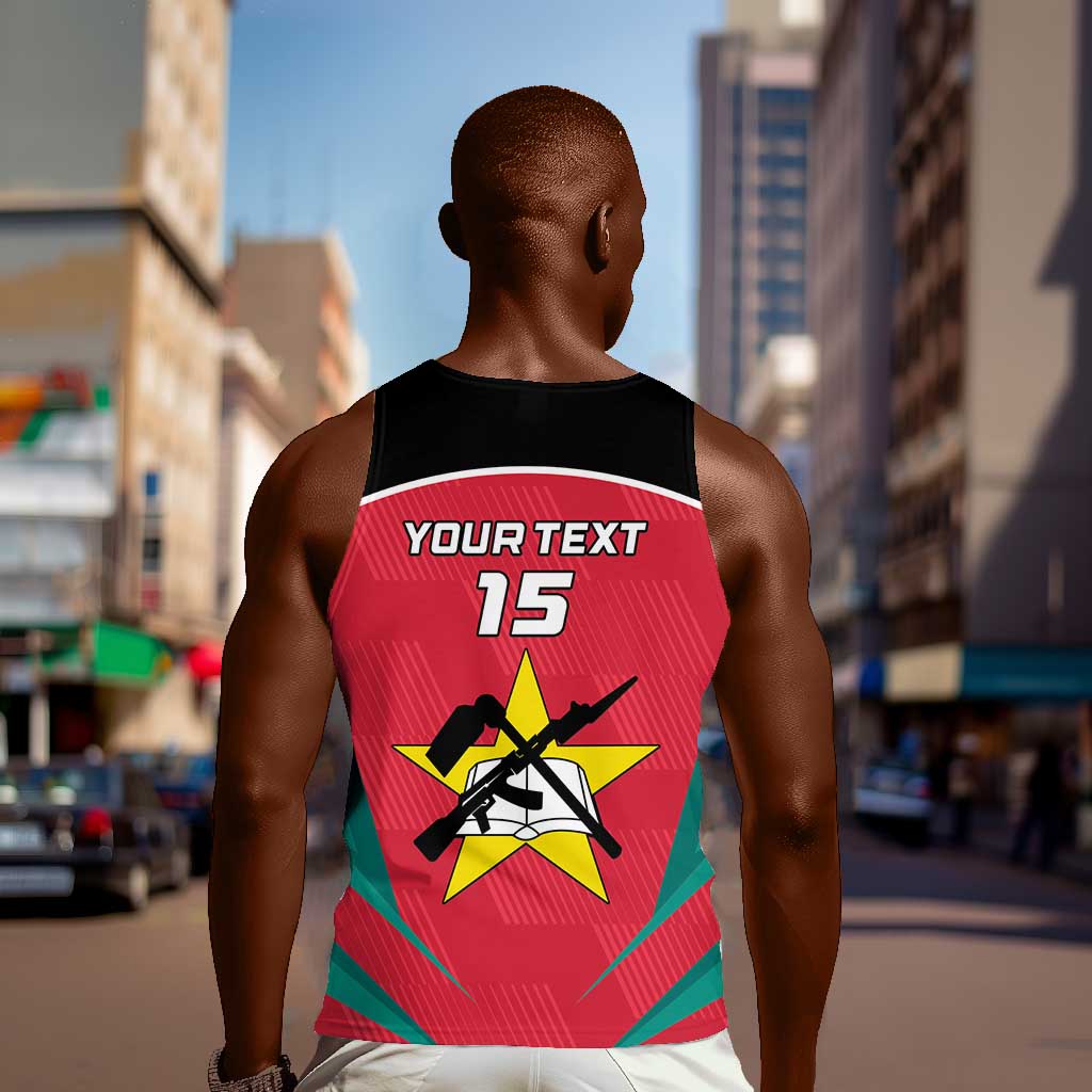 Afro Mozambique Football Custom Men Tank Top Go Os Mambas LT15