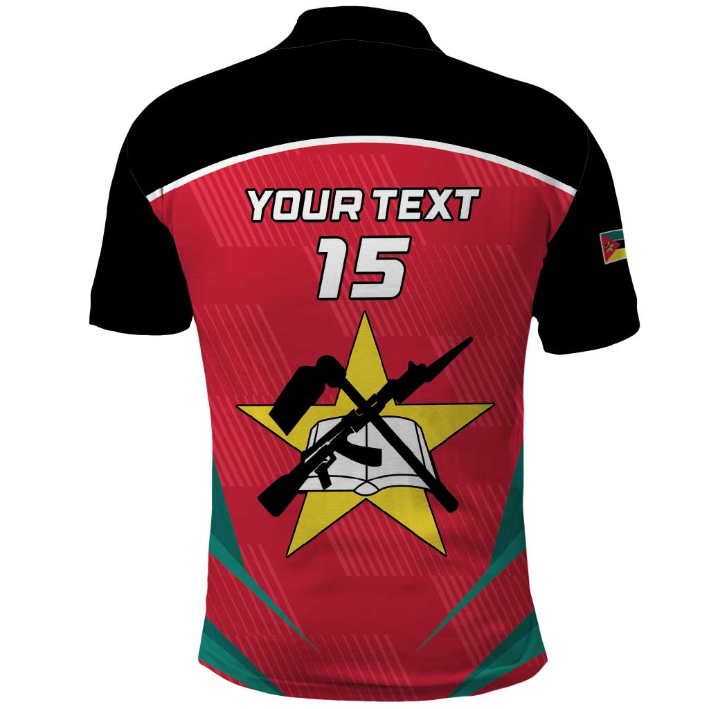 Custom Mozambique Football Polo Shirt Go Os Mambas LT15