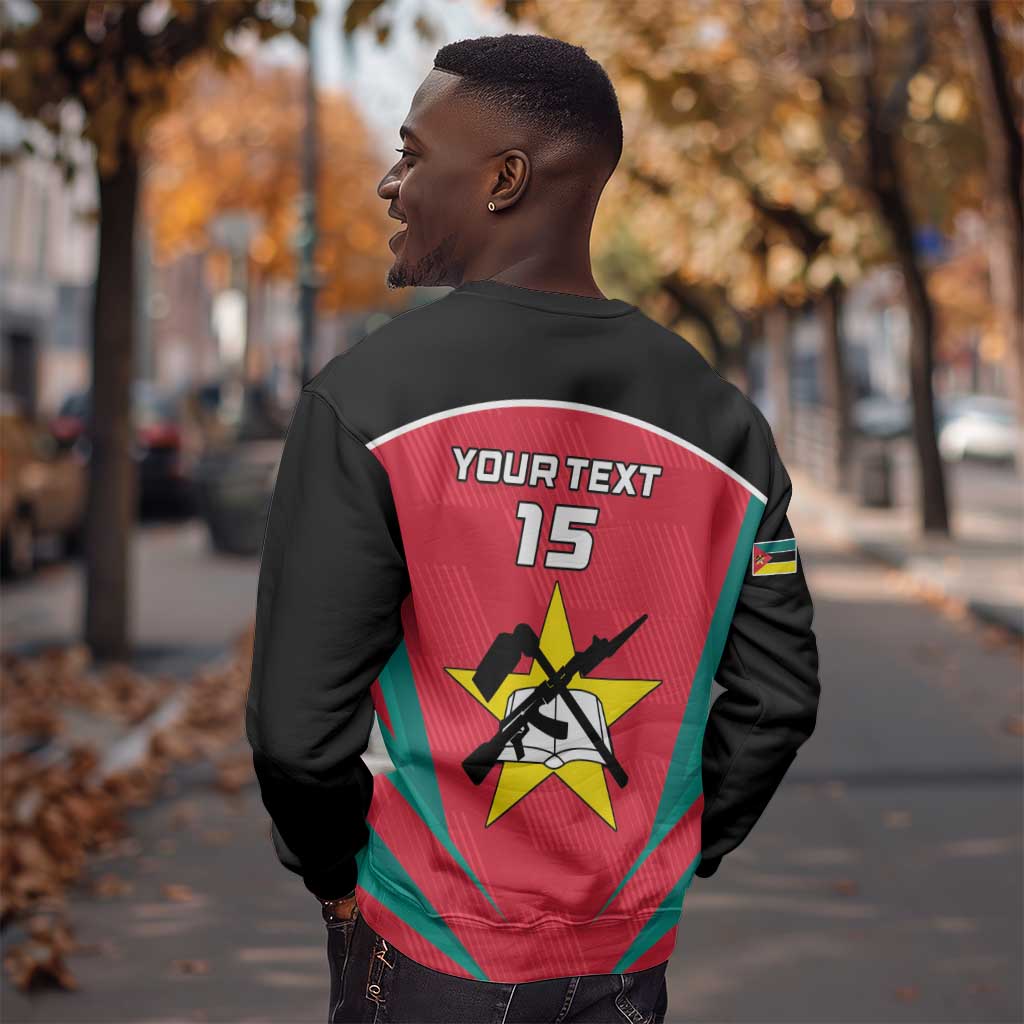 Afro Mozambique Football Custom Sweatshirt Go Os Mambas LT15