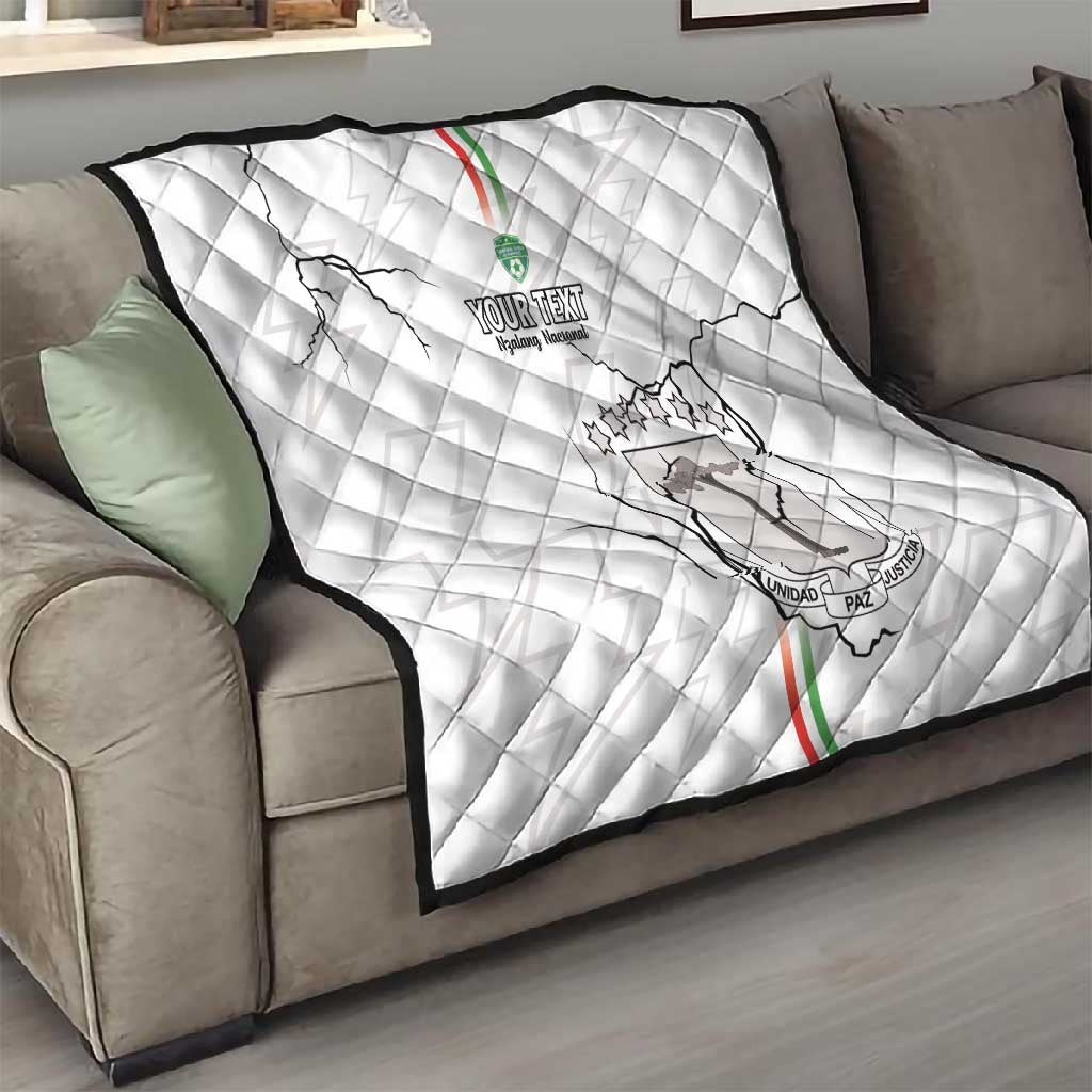 Custom Equatorial Guinea Football Quilt Go Champions - White Version LT15