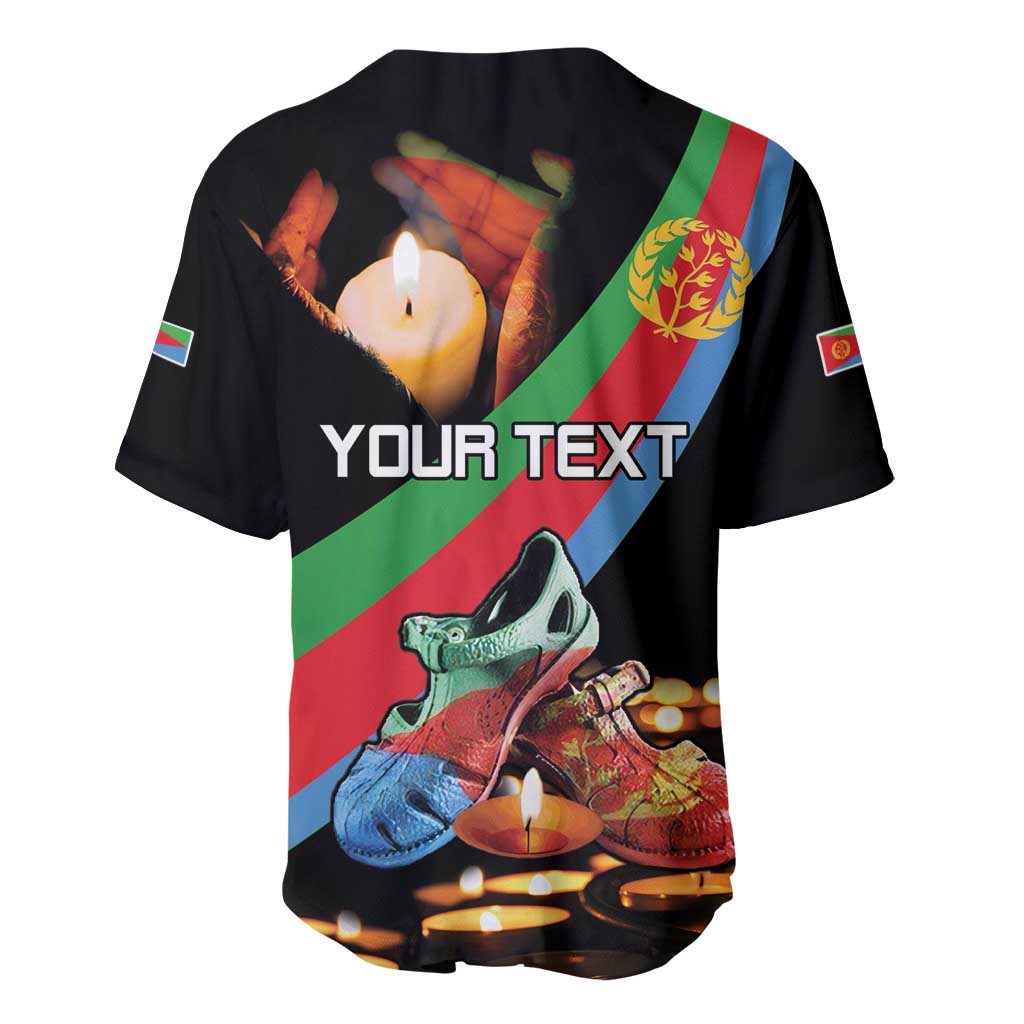 Personalized Eritrea Martyrs Day Baseball Jersey Candlelight Vigil Remembering Our Heroes LT15