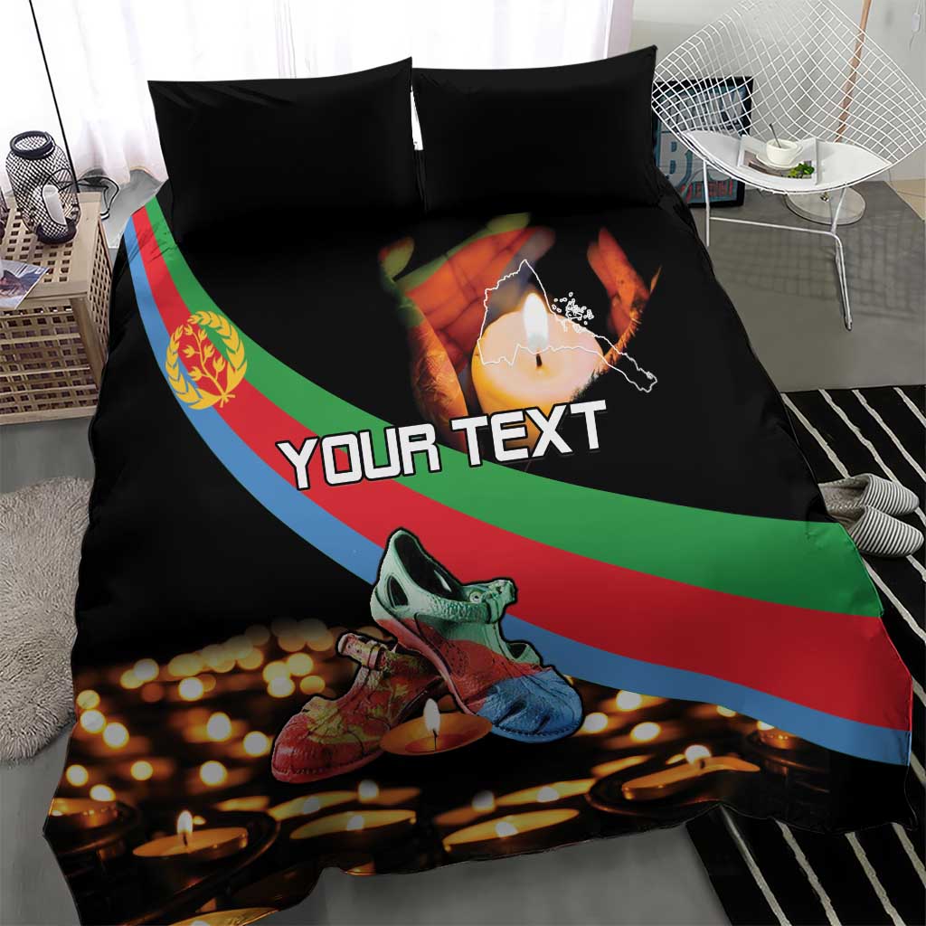 Personalized Eritrea Martyrs Day Bedding Set Candlelight Vigil Remembering Our Heroes LT15