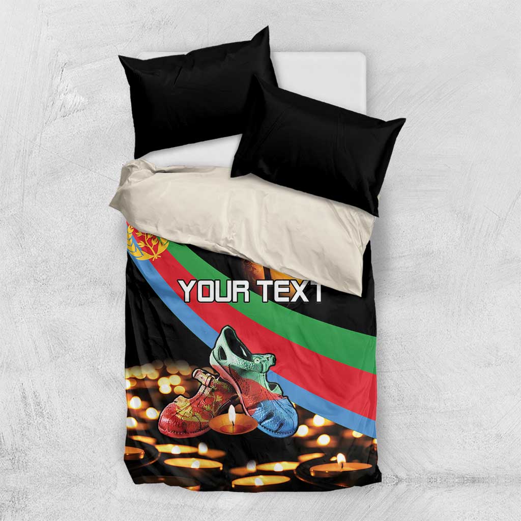 Personalized Eritrea Martyrs Day Bedding Set Candlelight Vigil Remembering Our Heroes LT15