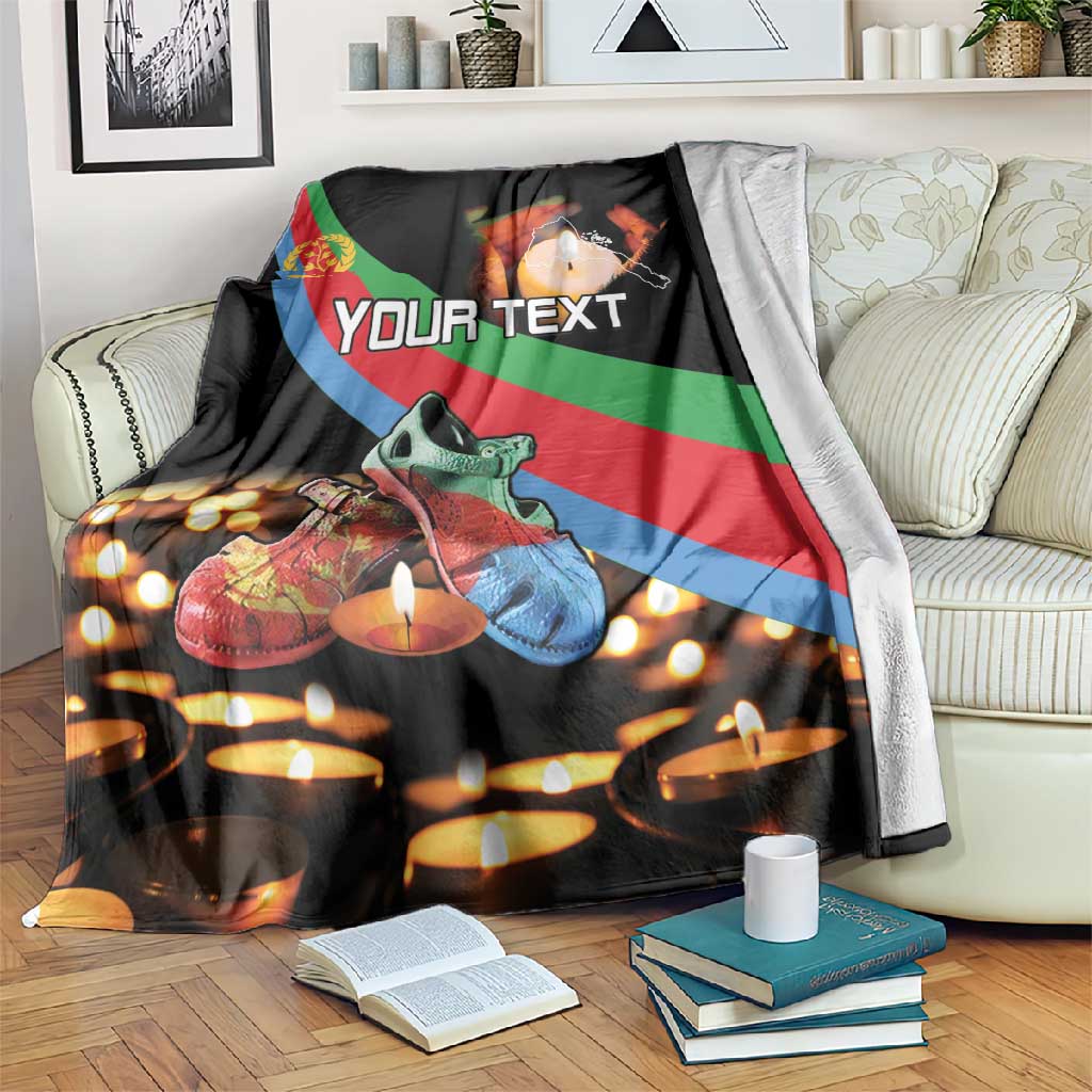 Personalized Eritrea Martyrs Day Blanket Candlelight Vigil Remembering Our Heroes LT15