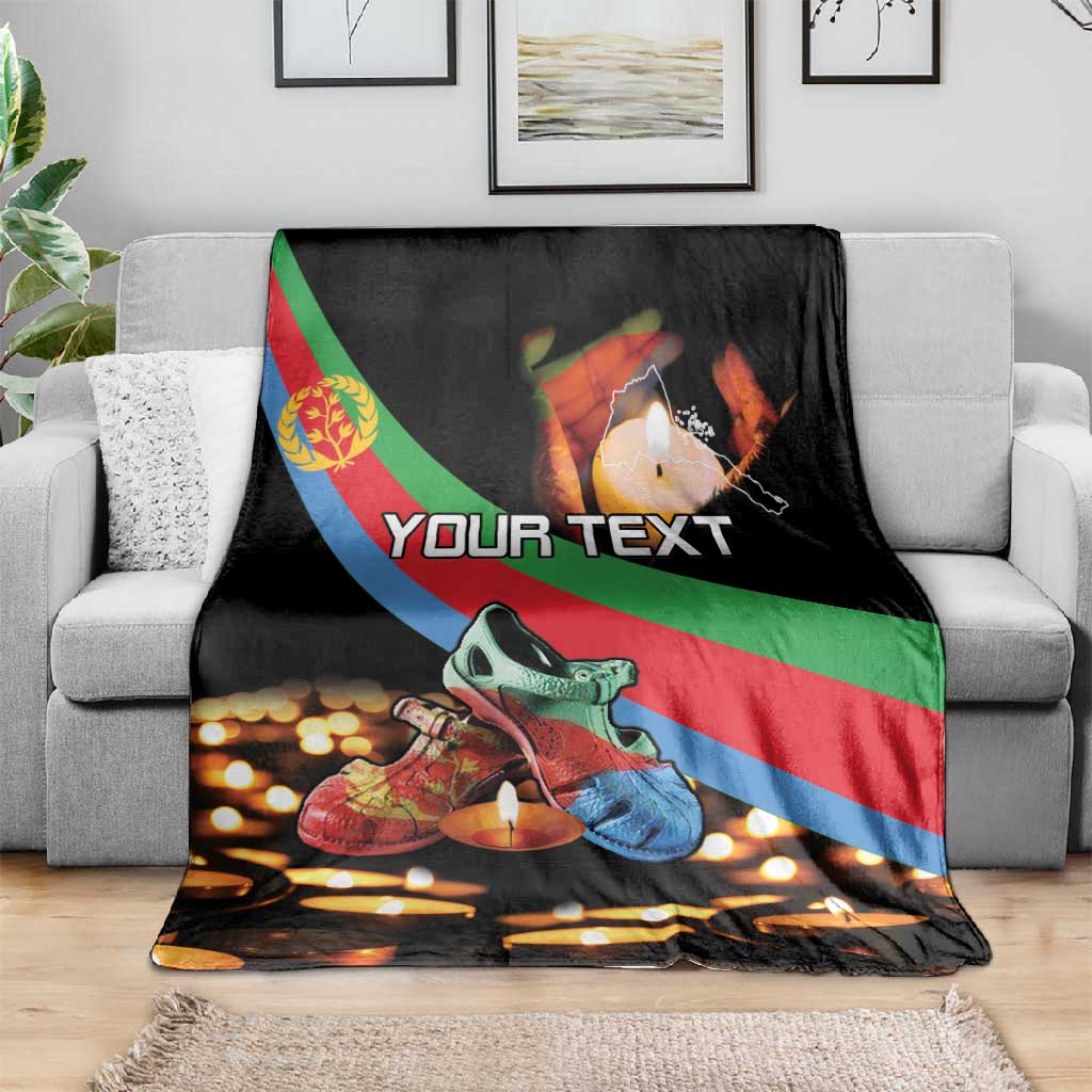 Personalized Eritrea Martyrs Day Blanket Candlelight Vigil Remembering Our Heroes LT15