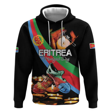 Personalized Eritrea Martyrs Day Hoodie Candlelight Vigil Shida Shoes LT15