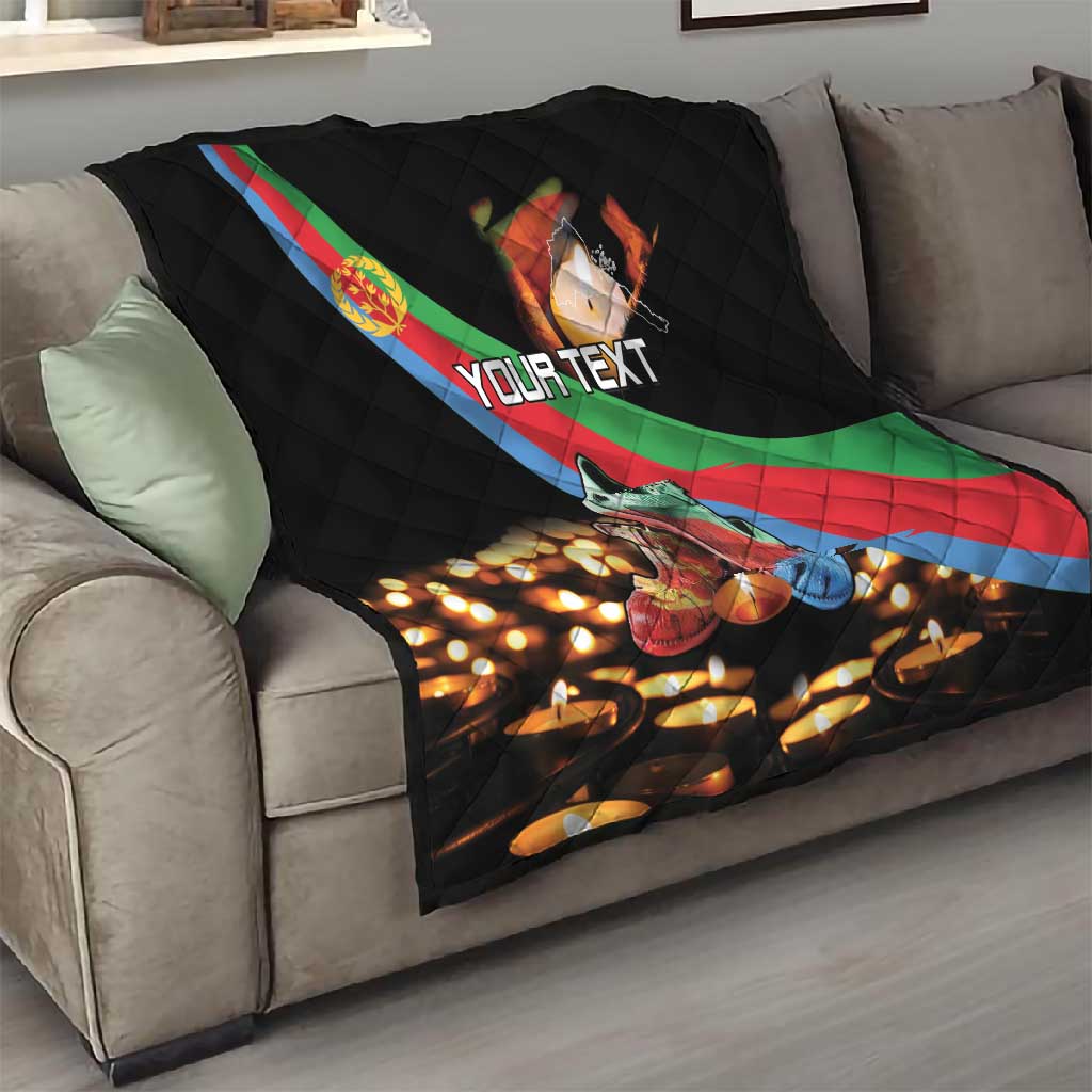 Personalized Eritrea Martyrs Day Quilt Candlelight Vigil Remembering Our Heroes LT15