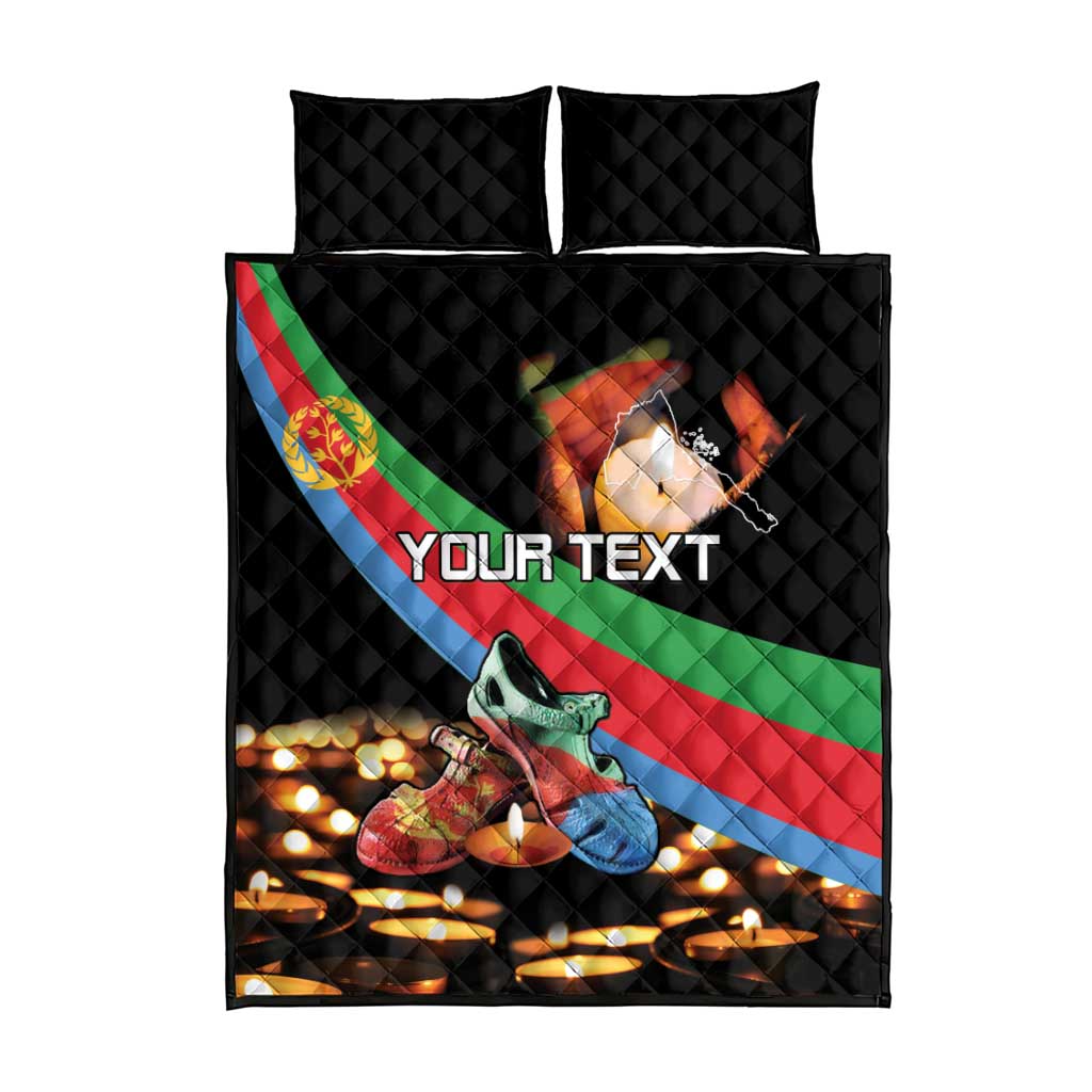 Personalized Eritrea Martyrs Day Quilt Bed Set Candlelight Vigil Remembering Our Heroes LT15