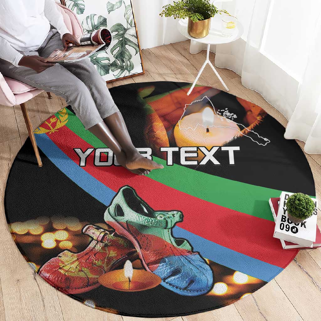 Personalized Eritrea Martyrs Day Round Carpet Candlelight Vigil Remembering Our Heroes LT15