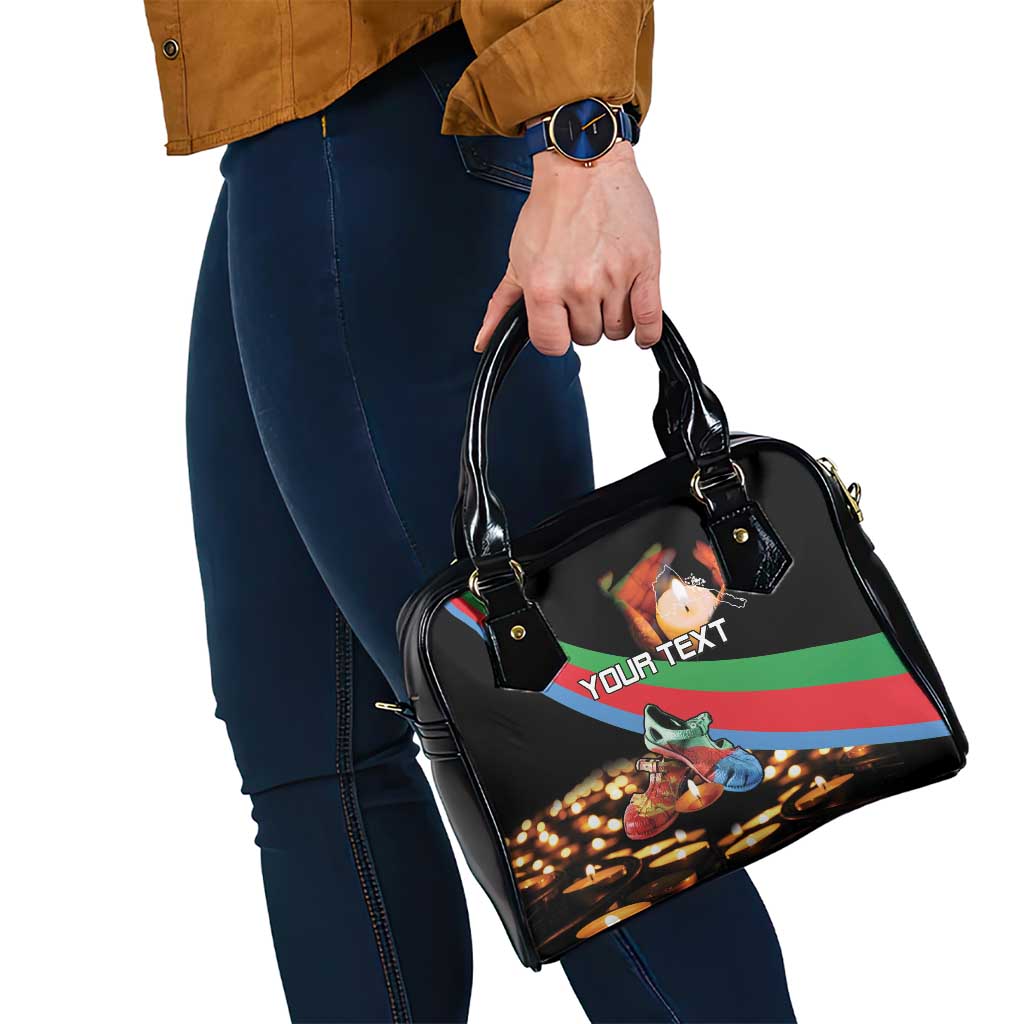 Personalized Eritrea Martyrs Day Shoulder Handbag Candlelight Vigil Shida Shoes LT15