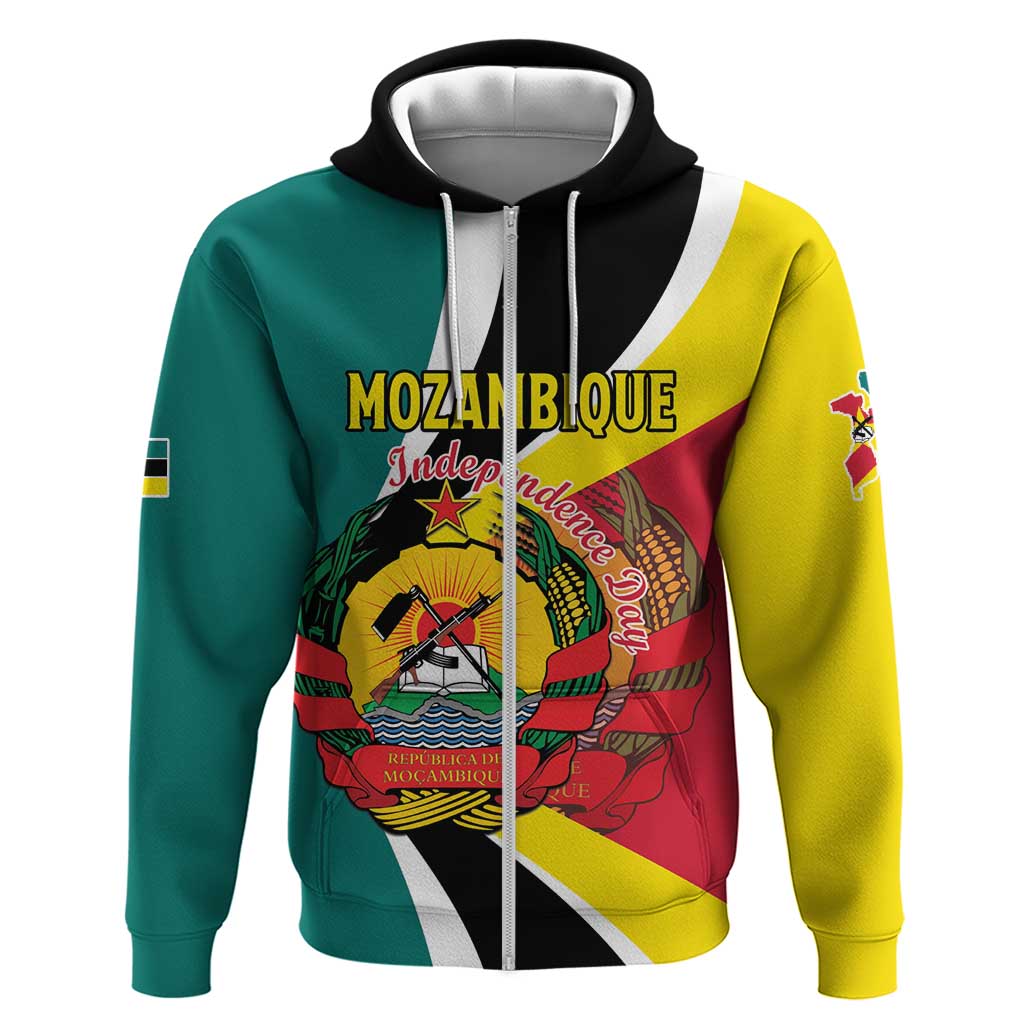 Personalized Mozambique Hoodie 50 Years Anniversary Independence Day LT15