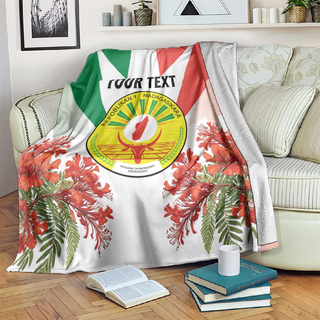 Personalized Madagasikara Blanket Seal With Poinciana LT15