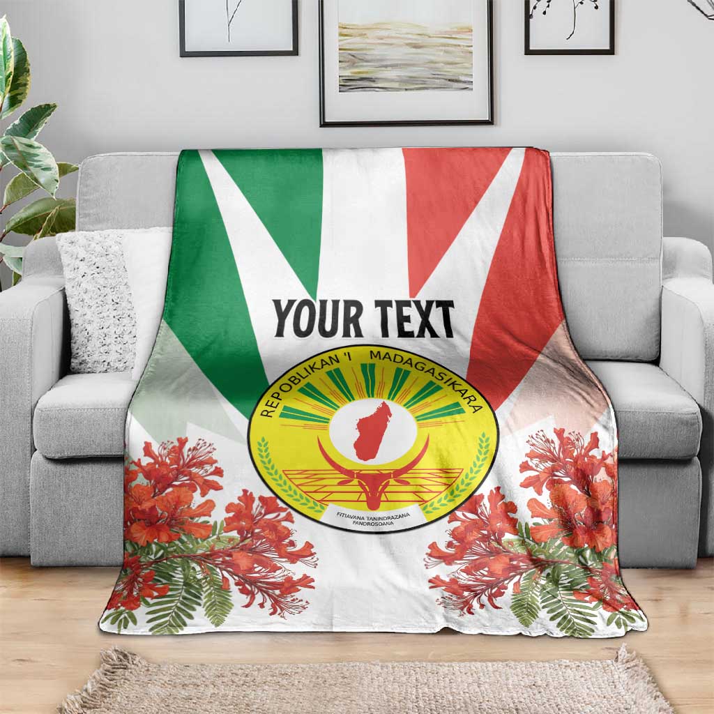 Personalized Madagasikara Blanket Seal With Poinciana LT15