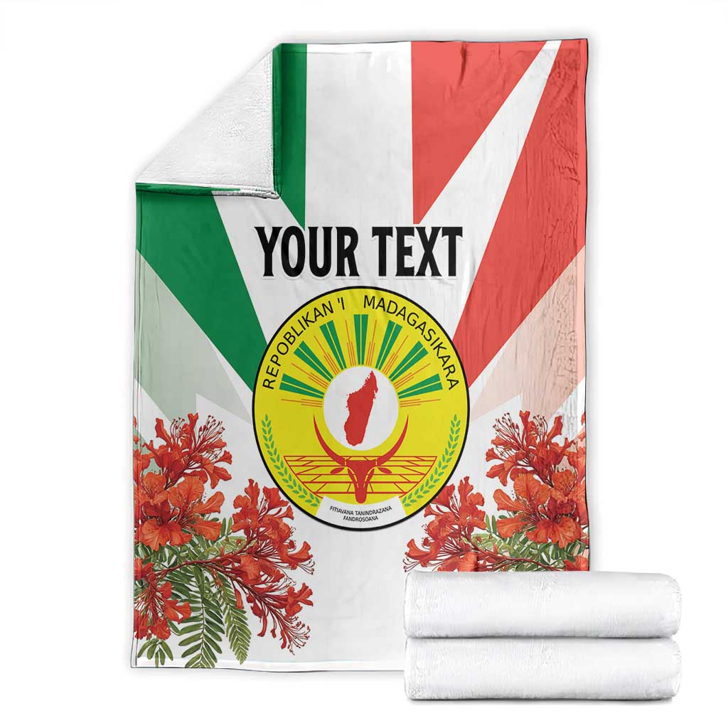 Personalized Madagasikara Blanket Seal With Poinciana LT15