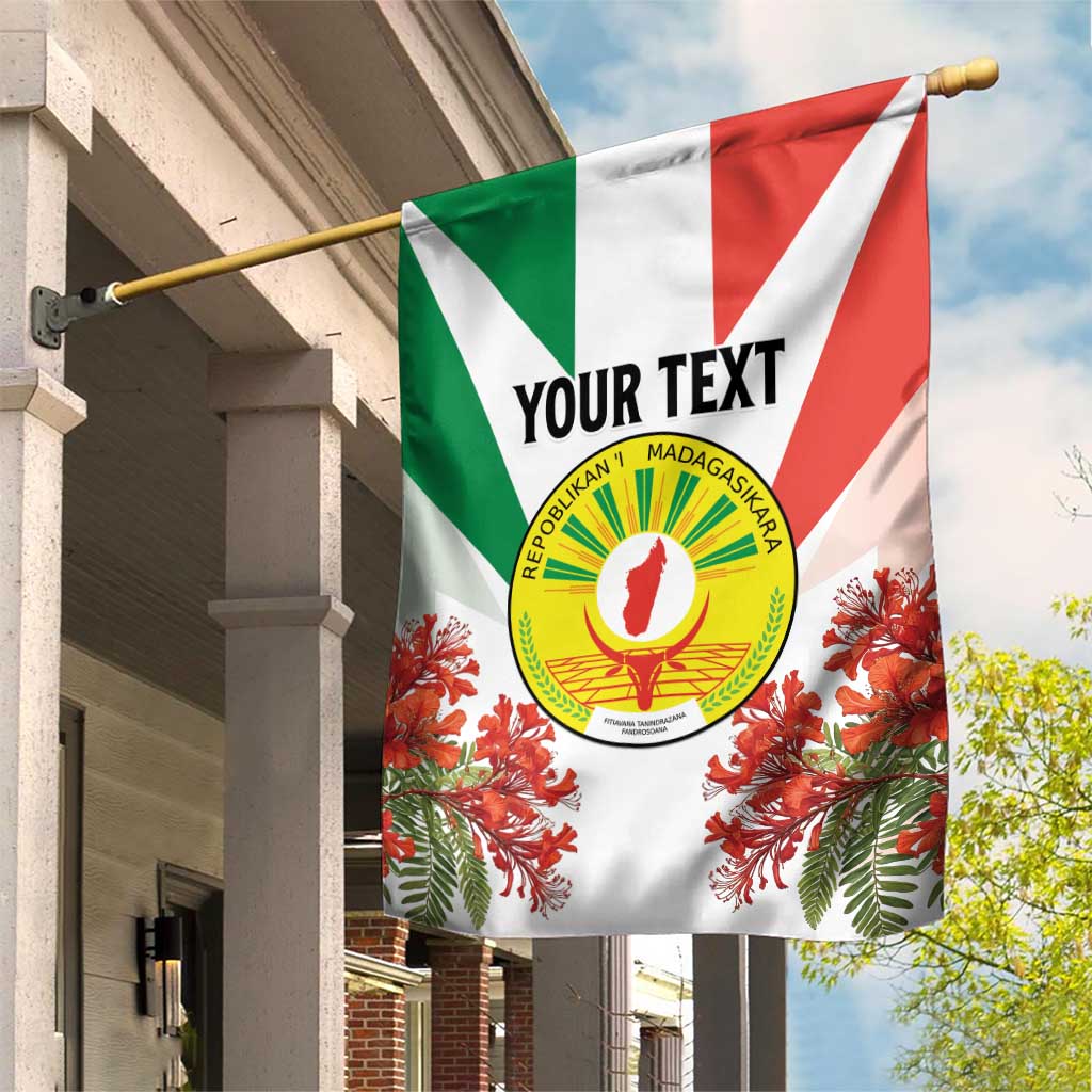 Personalized Madagasikara Garden Flag Seal With Poinciana LT15