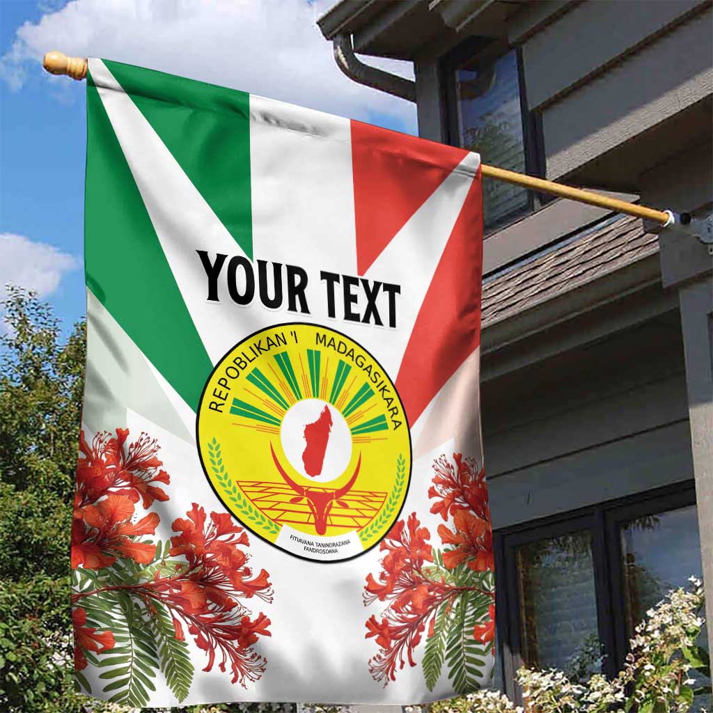 Personalized Madagasikara Garden Flag Seal With Poinciana LT15