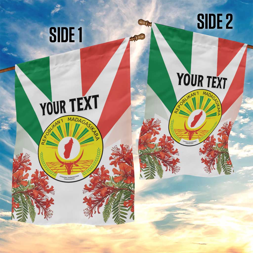 Personalized Madagasikara Garden Flag Seal With Poinciana LT15