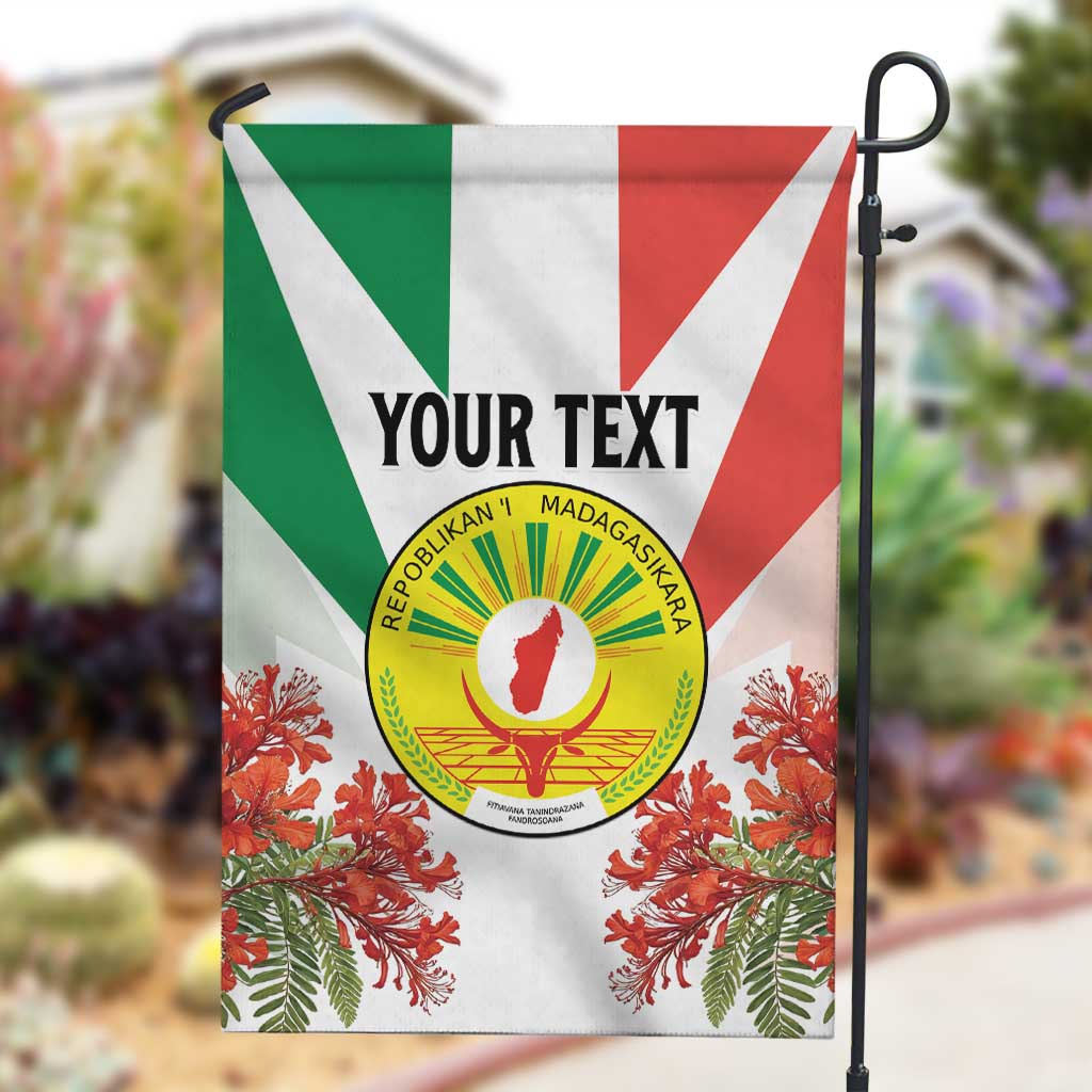 Personalized Madagasikara Garden Flag Seal With Poinciana LT15
