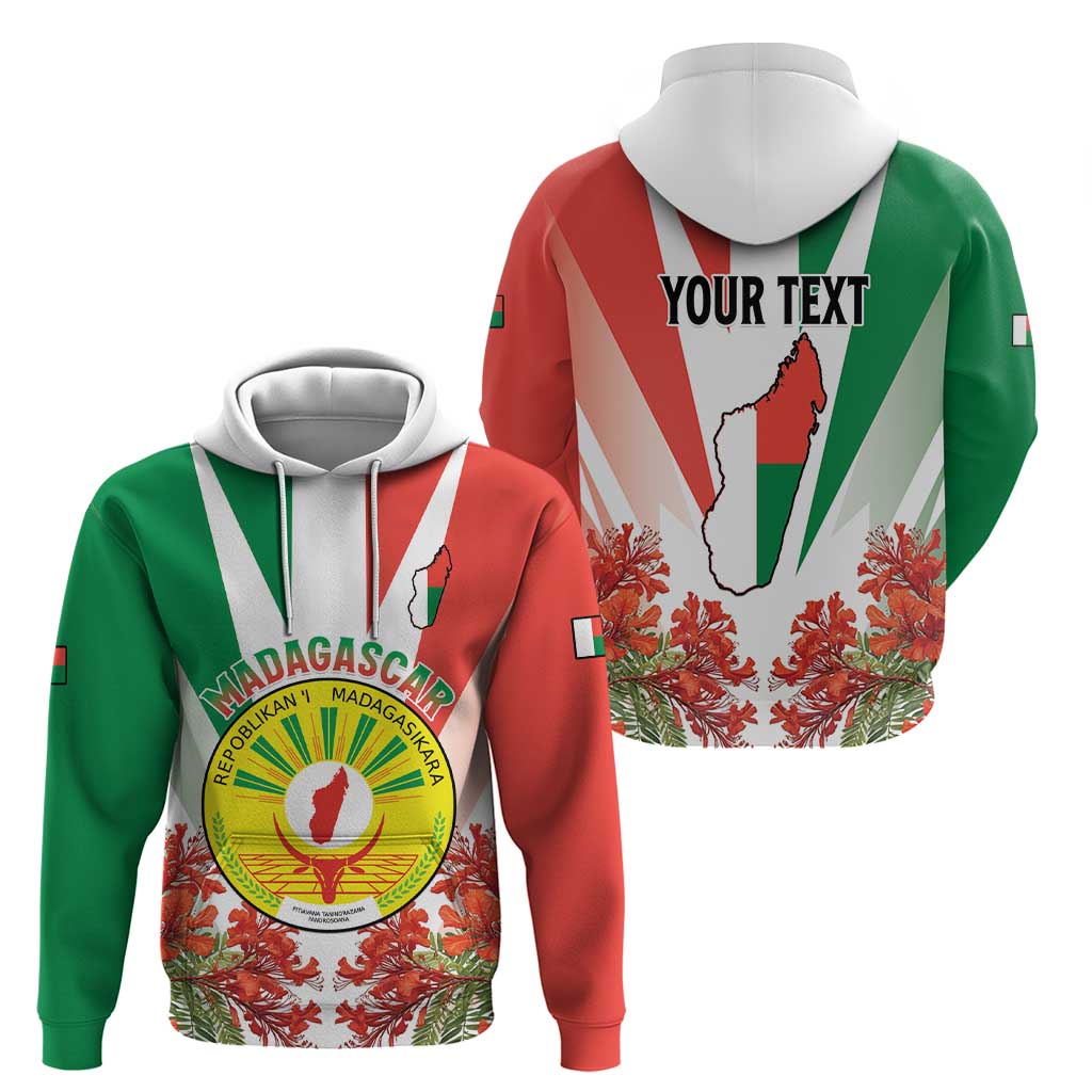Personalized Madagasikara Hoodie Seal With Poinciana LT15