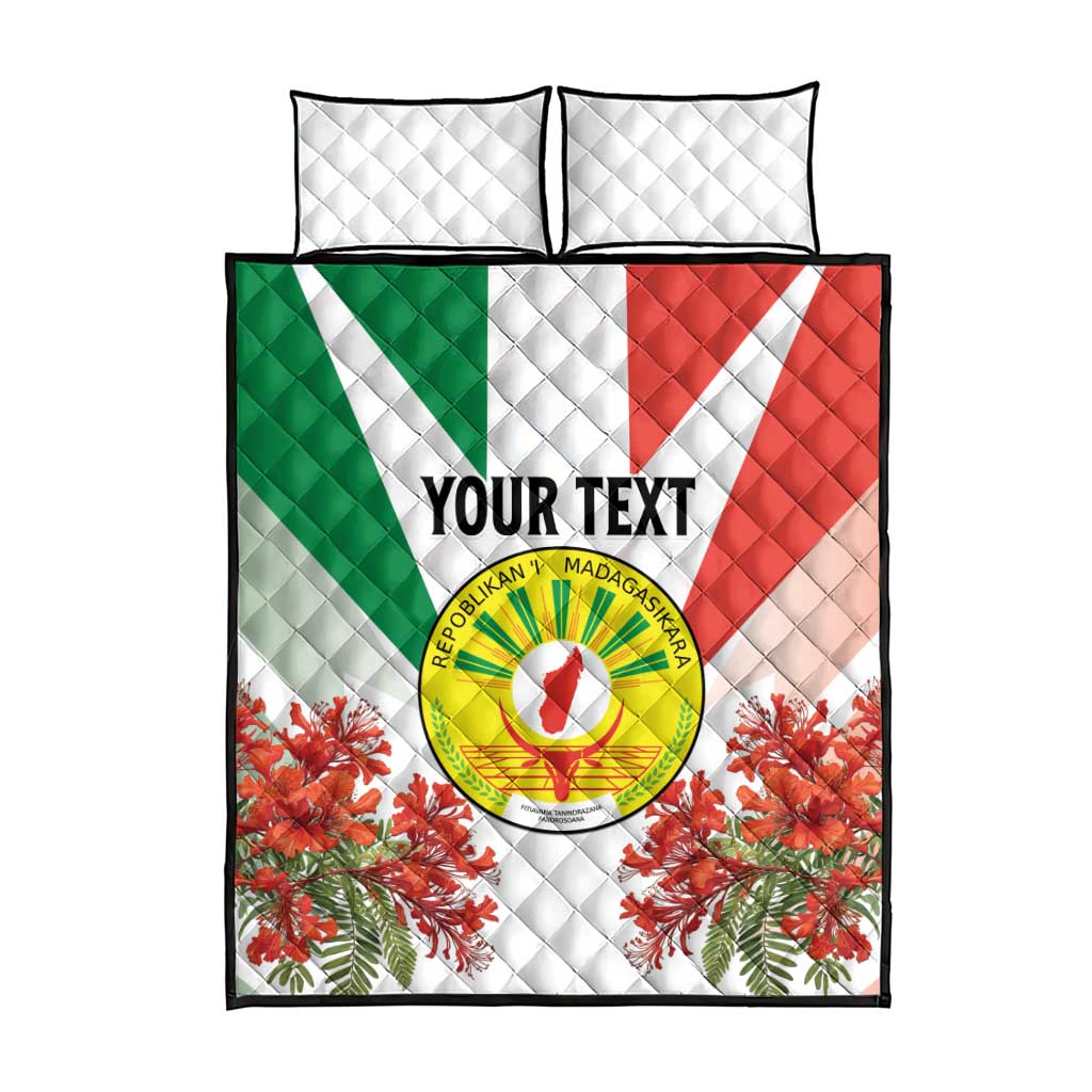 Personalized Madagasikara Quilt Bed Set Seal With Poinciana LT15