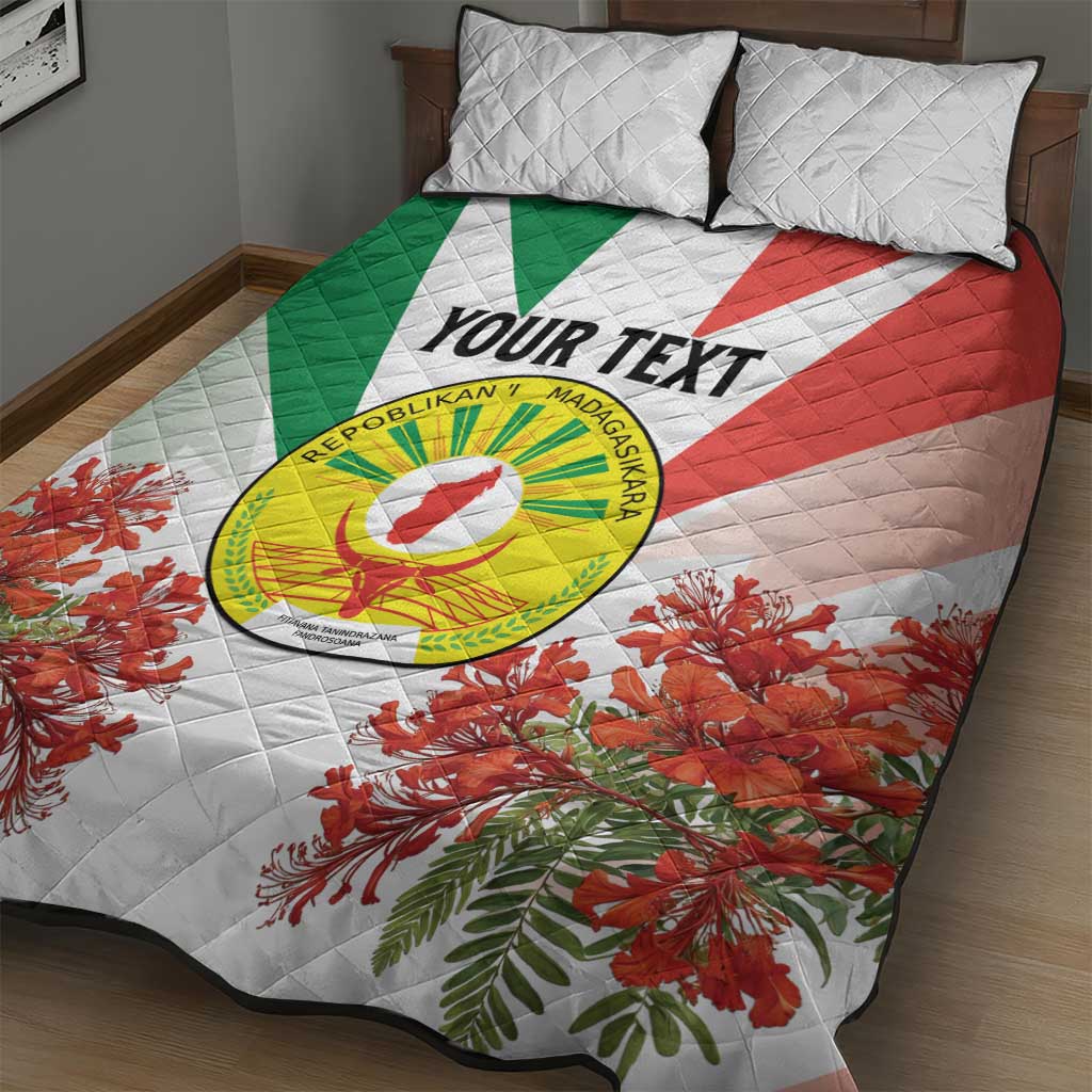 Personalized Madagasikara Quilt Bed Set Seal With Poinciana LT15