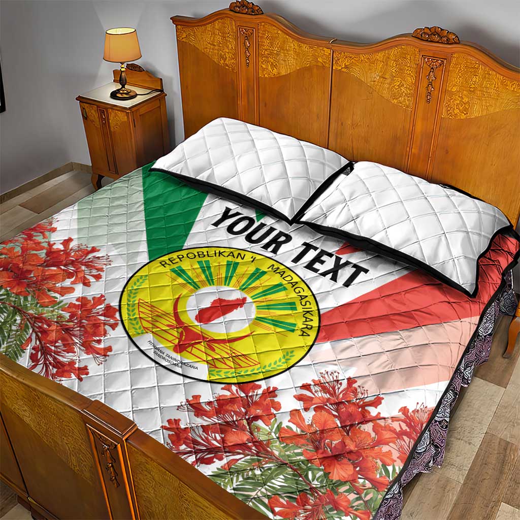 Personalized Madagasikara Quilt Bed Set Seal With Poinciana LT15