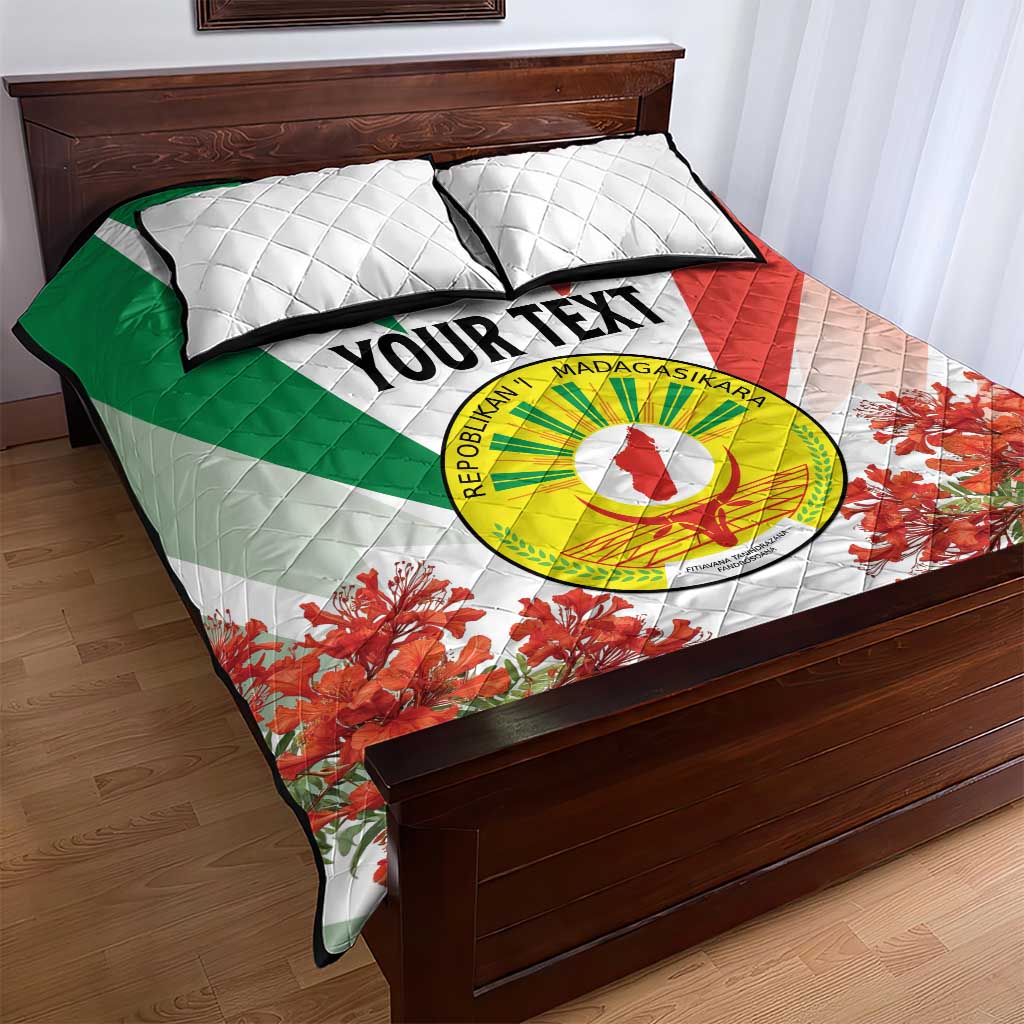Personalized Madagasikara Quilt Bed Set Seal With Poinciana LT15