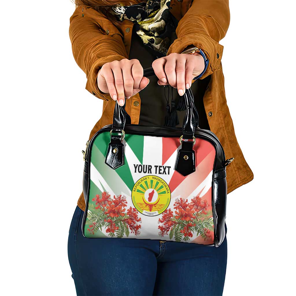 Personalized Madagasikara Shoulder Handbag Seal With Poinciana LT15