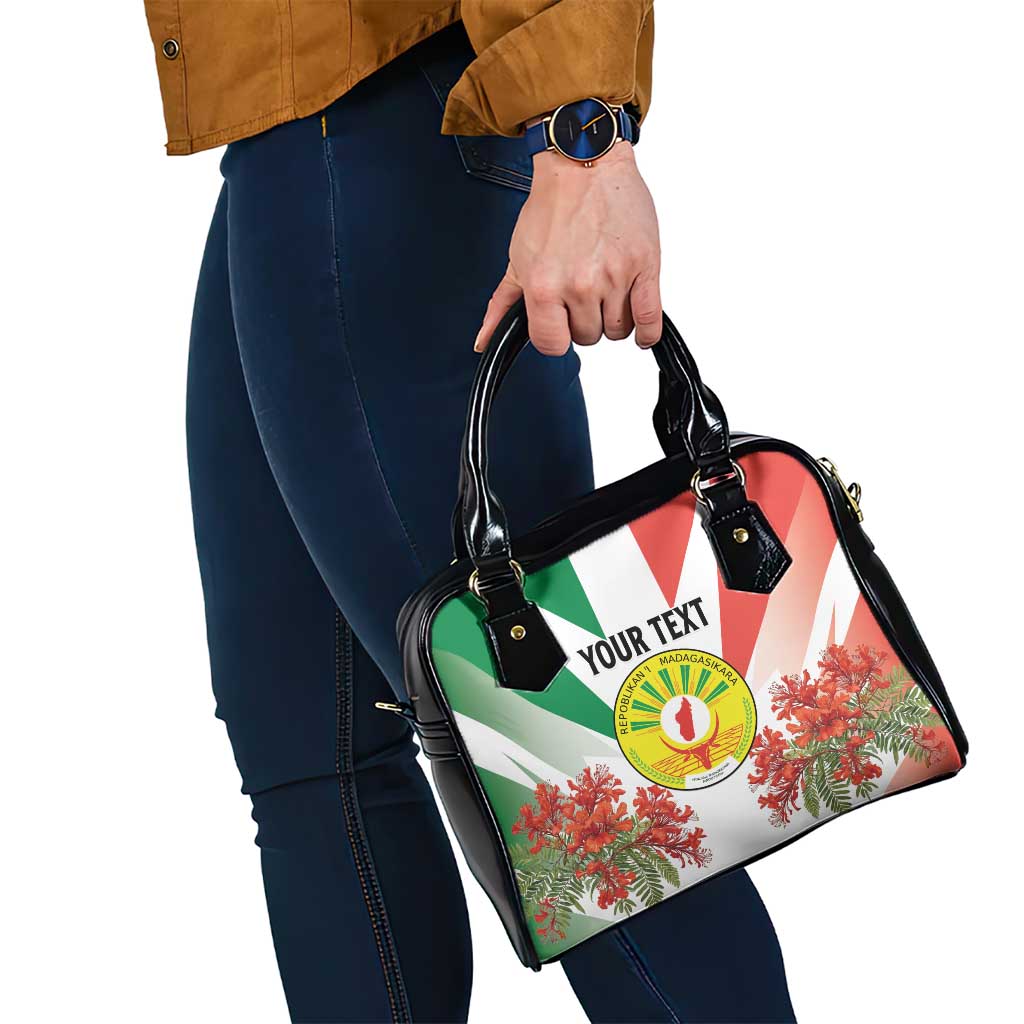 Personalized Madagasikara Shoulder Handbag Seal With Poinciana LT15