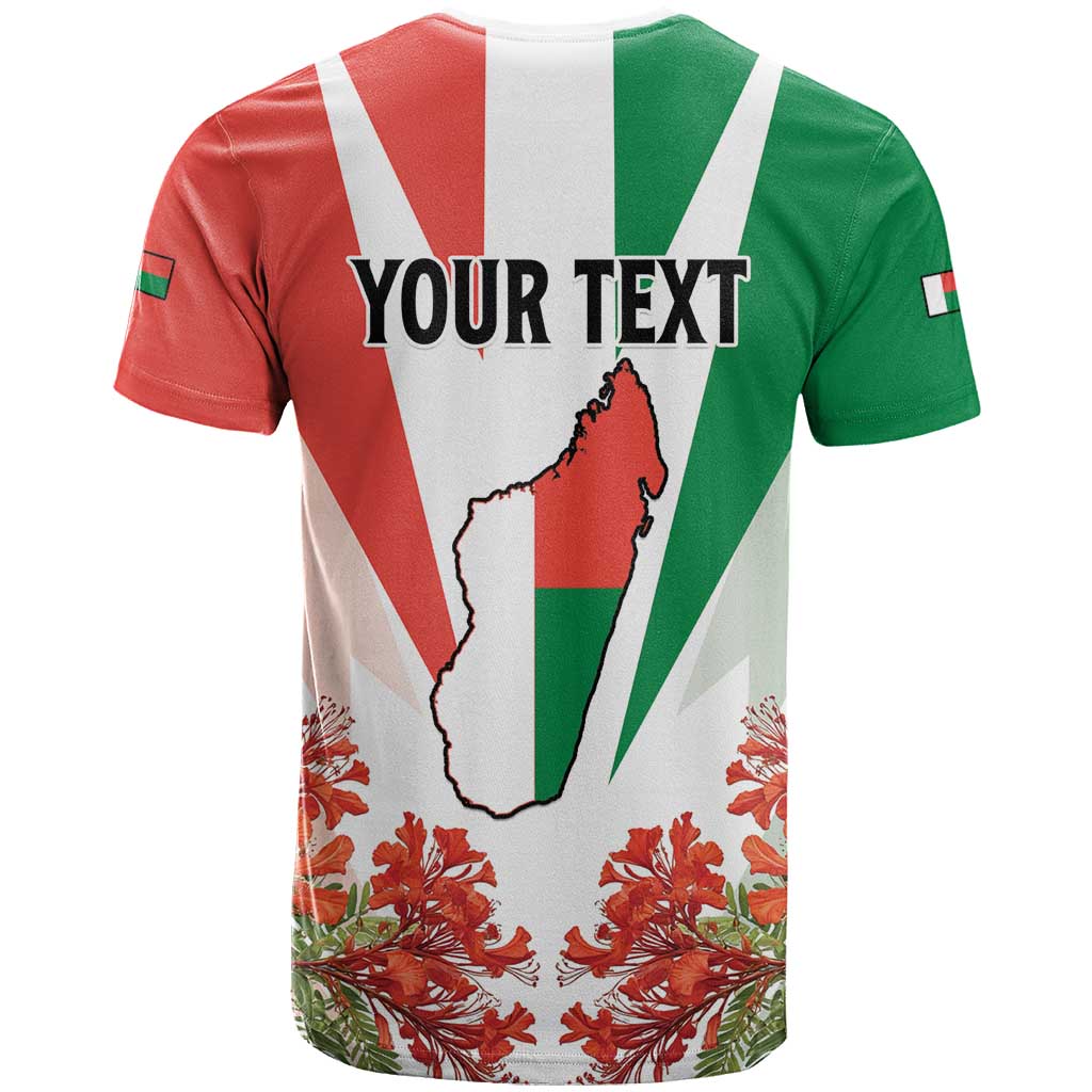 Personalized Madagasikara T shirt Seal With Poinciana LT15