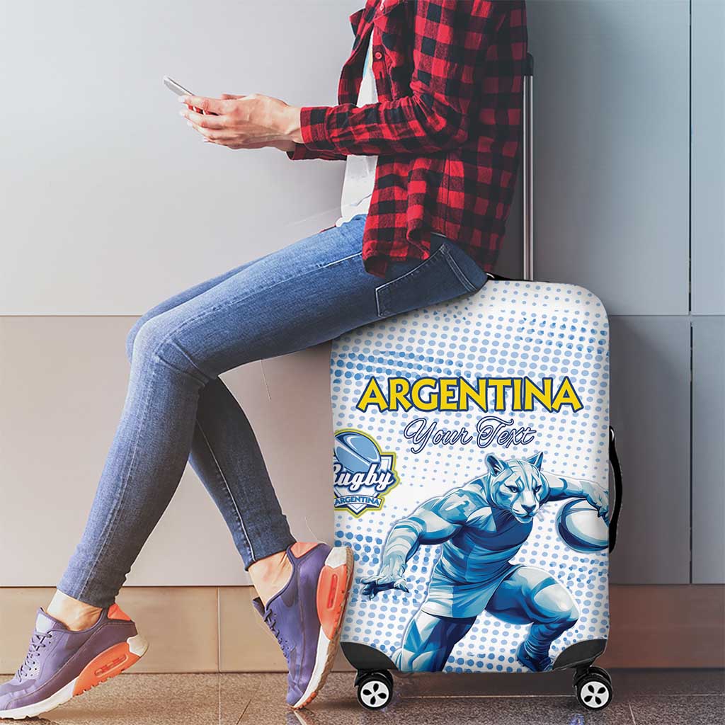 Argentina Rugby Custom Luggage Cover Pumas Mascot - Sporty Style LT15